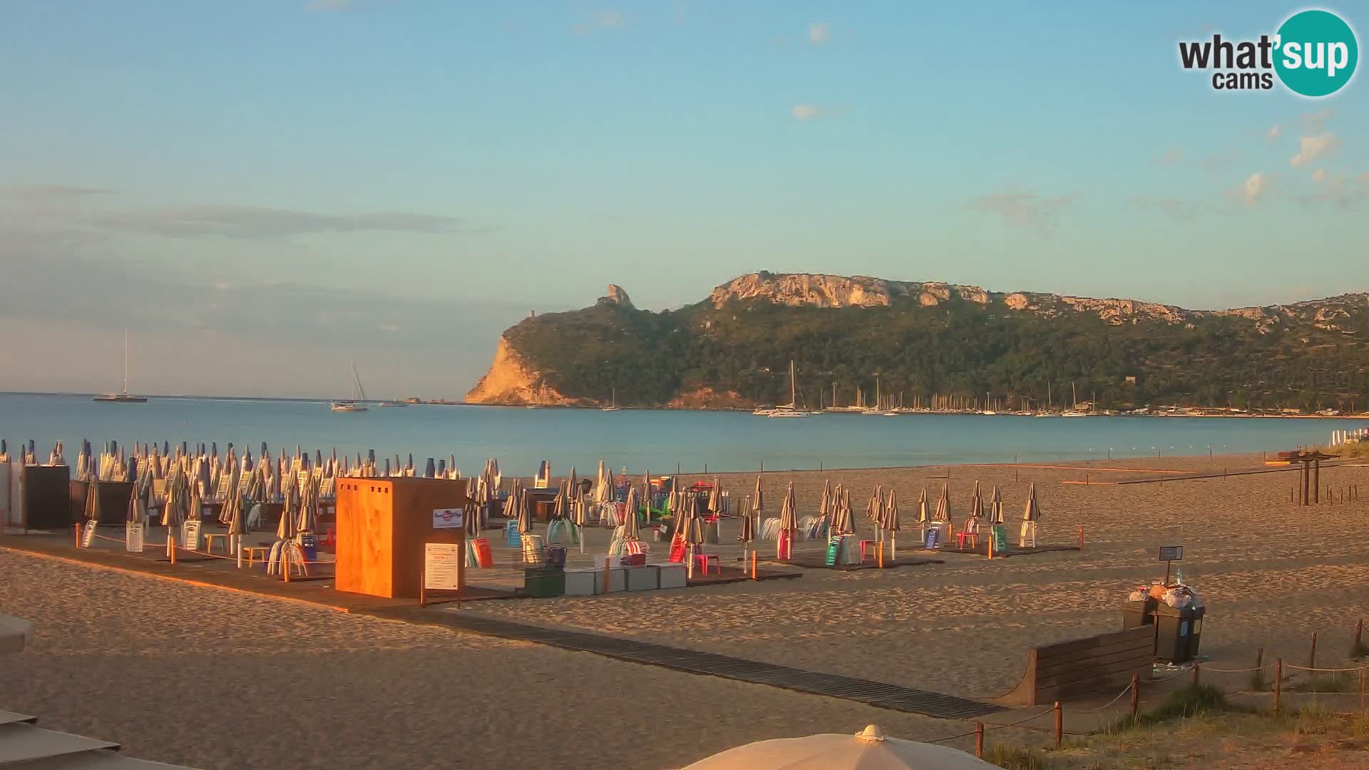 Poetto beach webcam | Cagliari | Sardinia