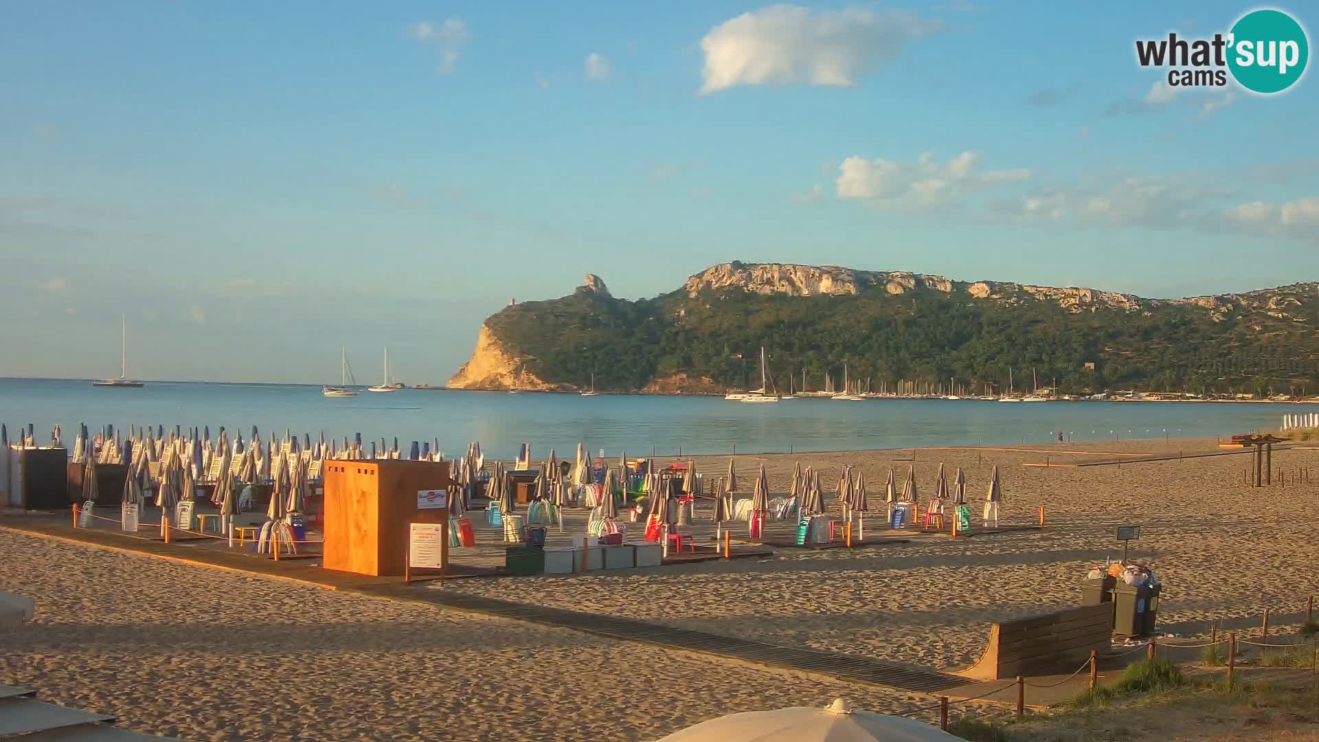 Poetto beach webcam | Cagliari | Sardinia
