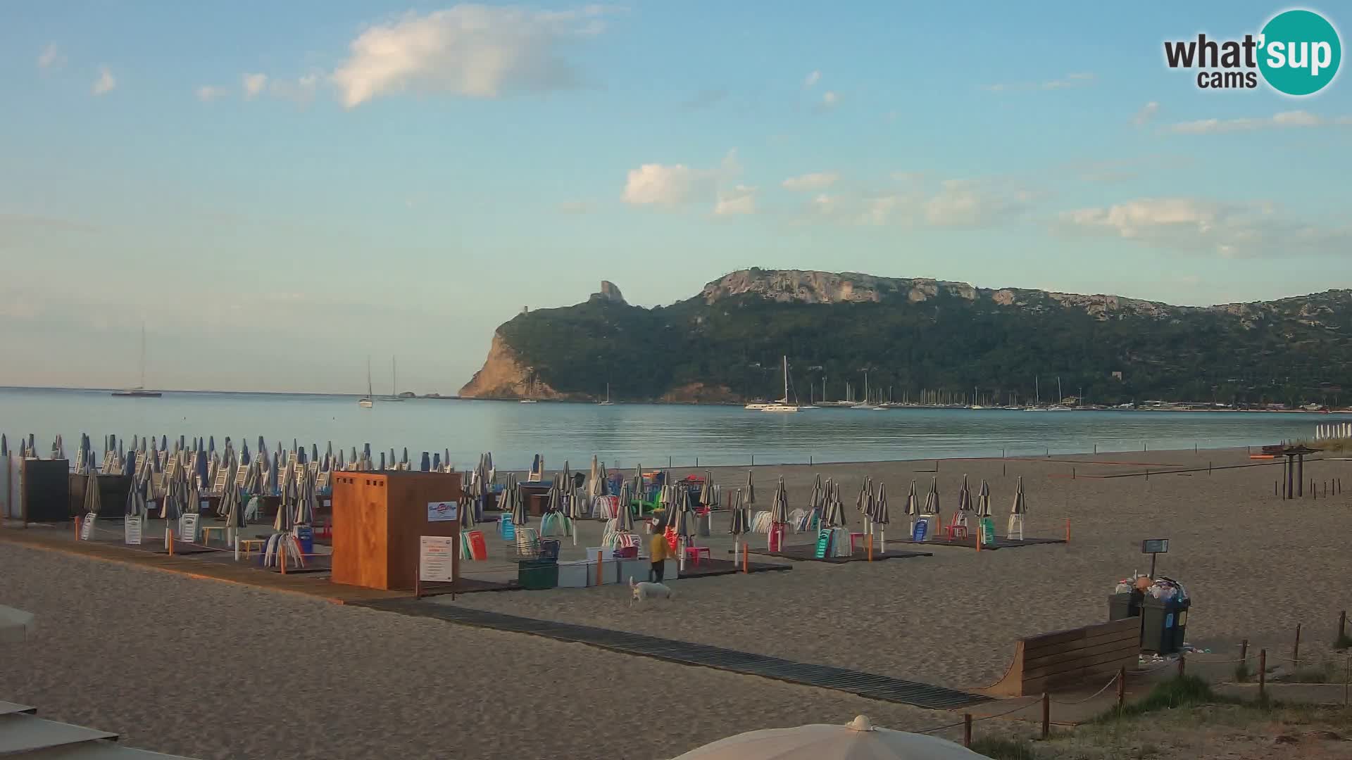 Poetto beach webcam | Cagliari | Sardinija