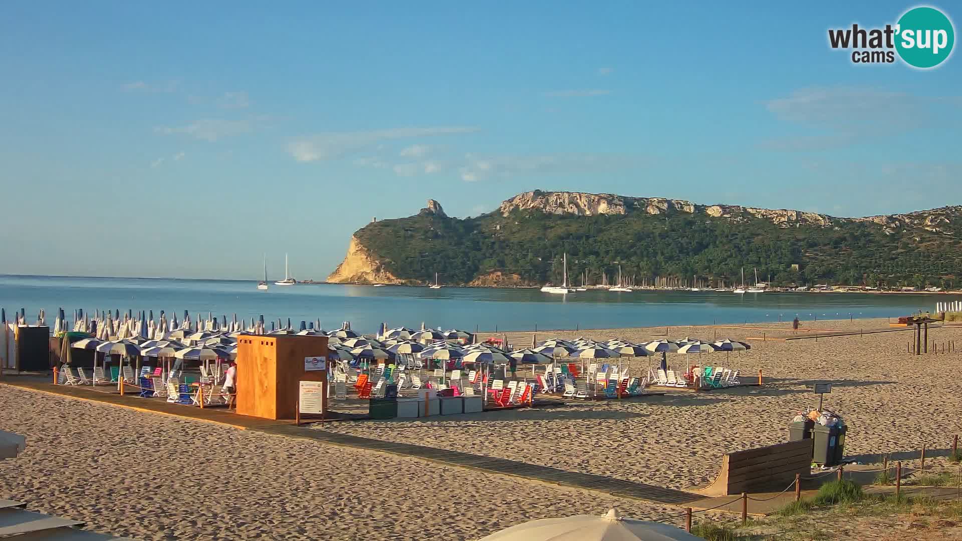 Webcam spiaggia del Poetto | Cagliari | Sardegna