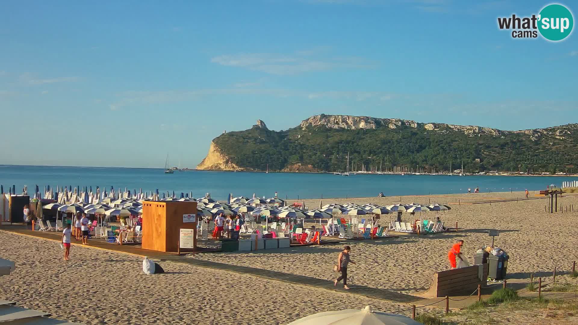 Webcam playa de Poetto | Cagliari | Cerdeña