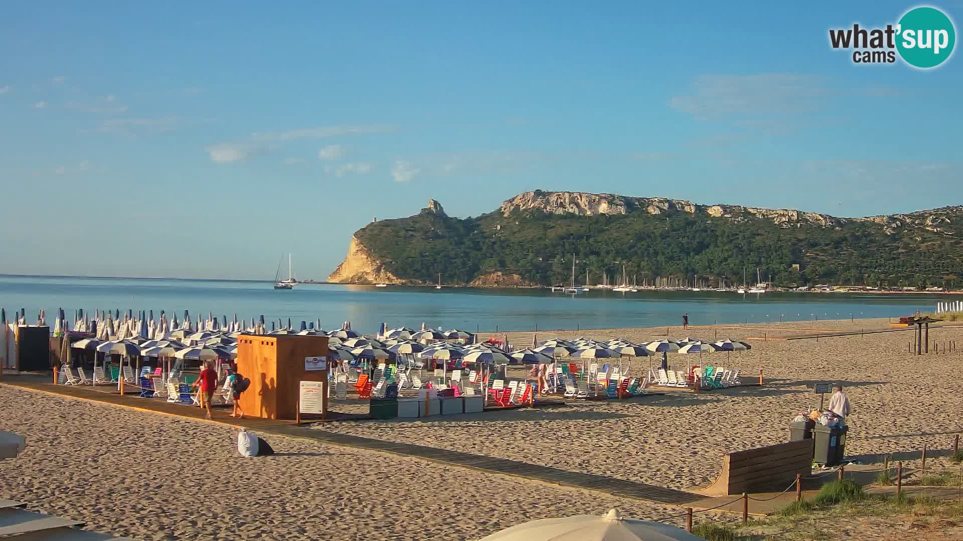 Poetto beach webcam | Cagliari | Sardinia