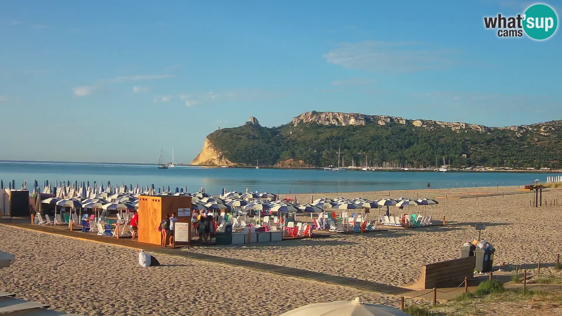 Poetto Strand Webcam | Cagliari | Sardinien