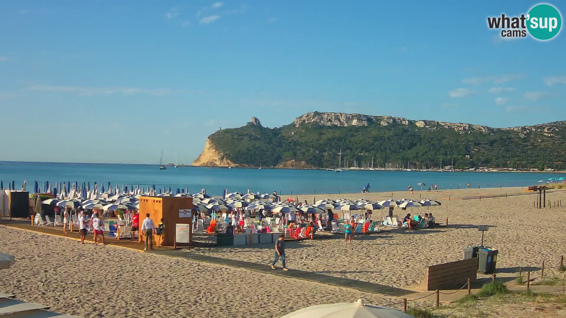Poetto beach webcam | Cagliari | Sardinia