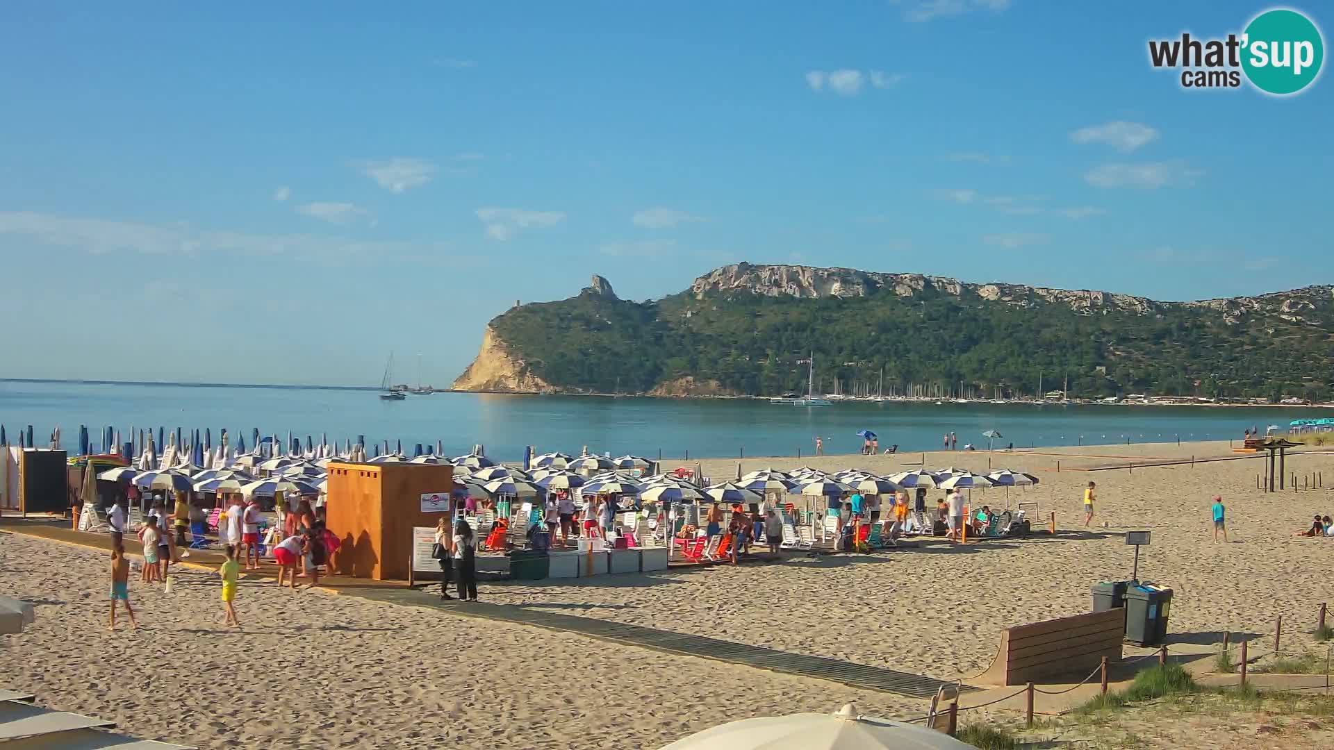 Webcam spiaggia del Poetto | Cagliari | Sardegna