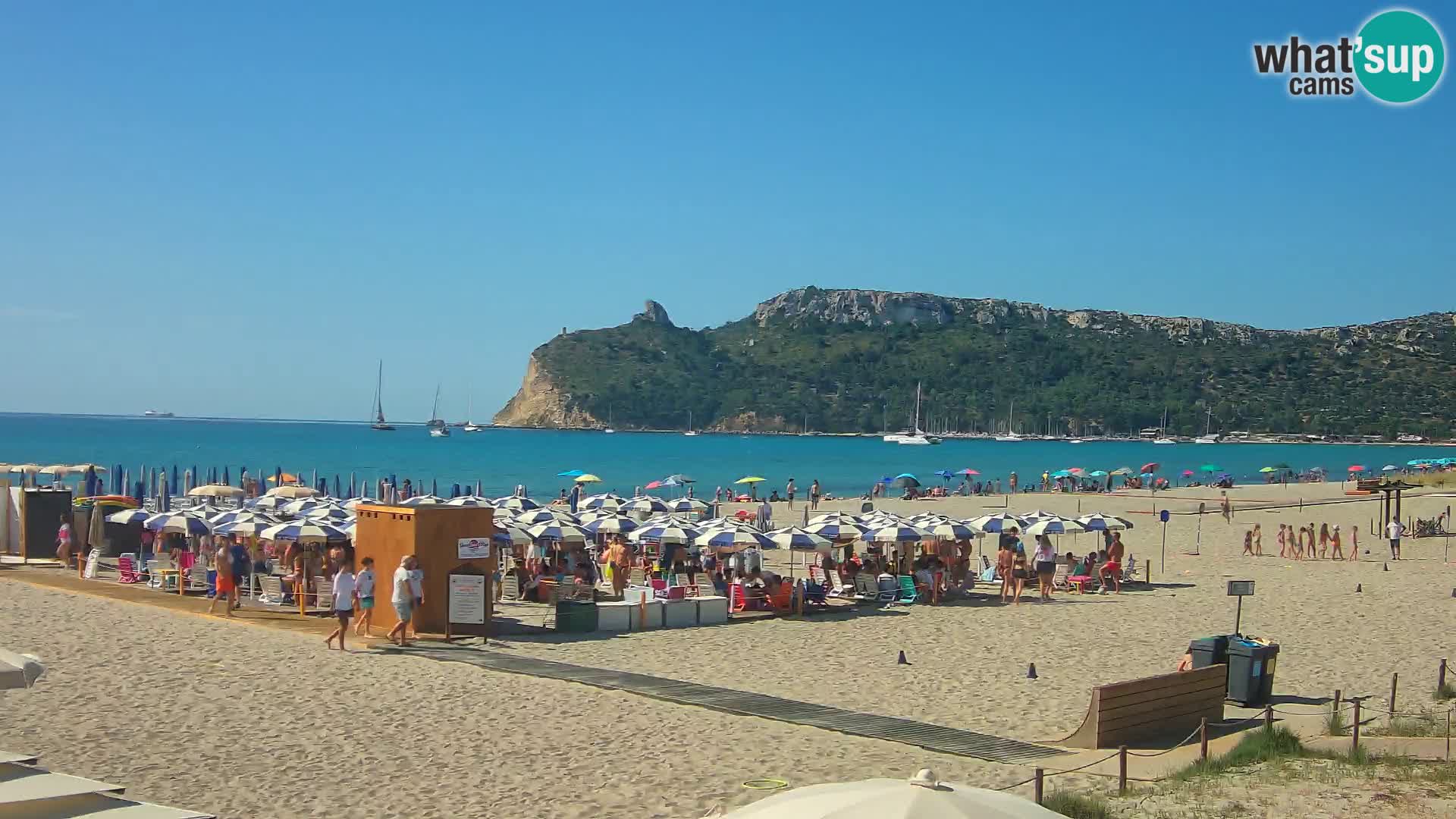 Poetto Strand Webcam | Cagliari | Sardinien