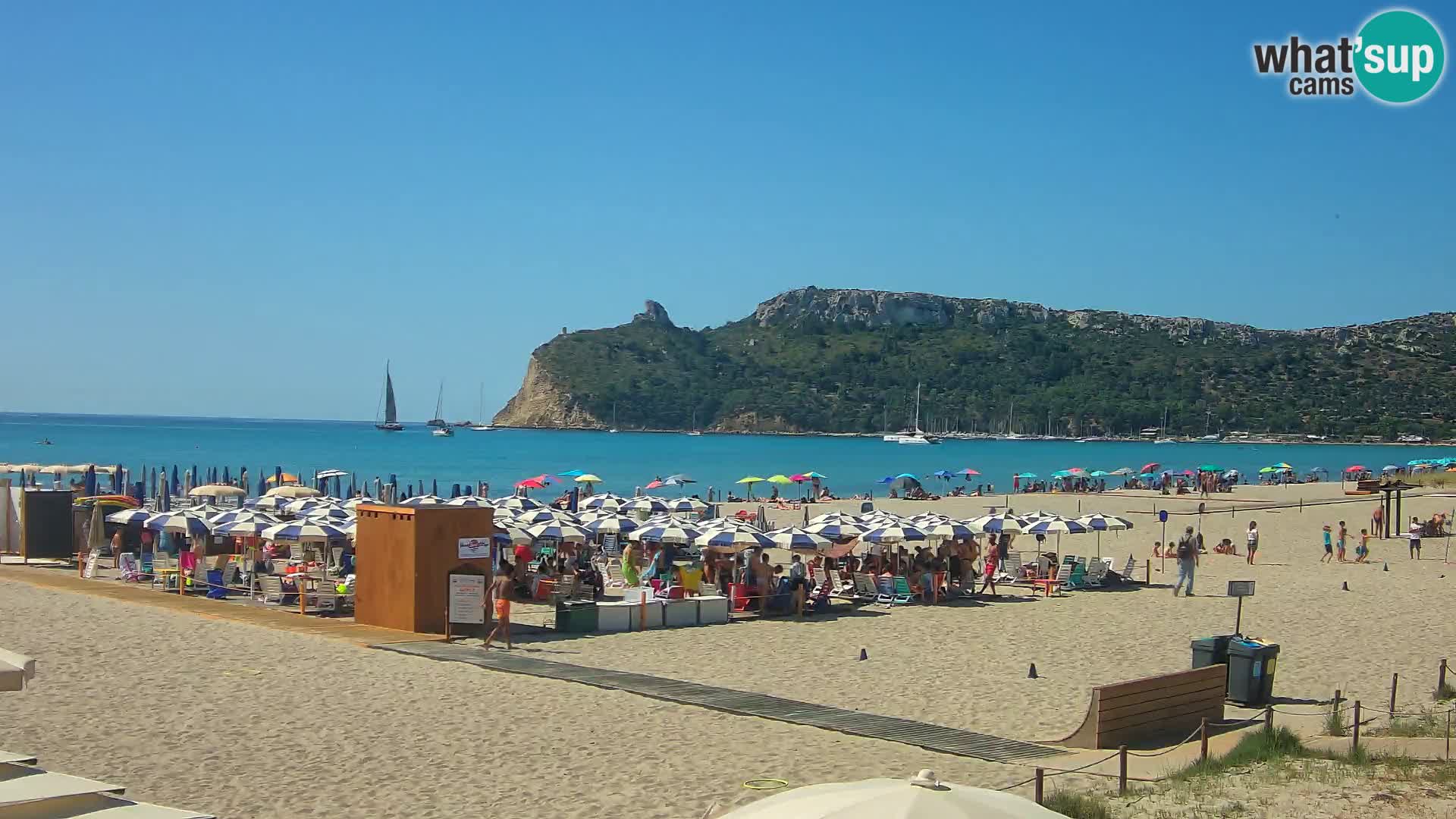 Poetto Strand Webcam | Cagliari | Sardinien