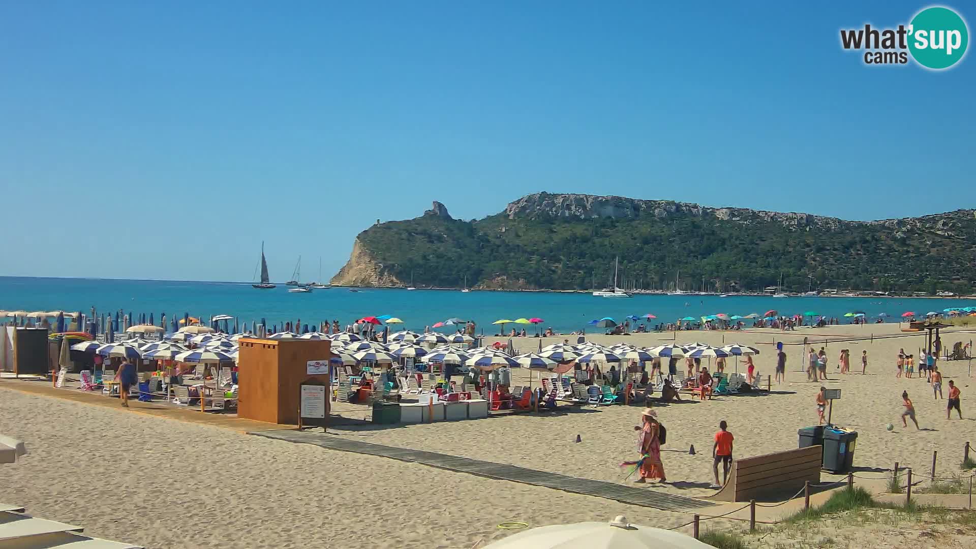 Webcam playa de Poetto | Cagliari | Cerdeña