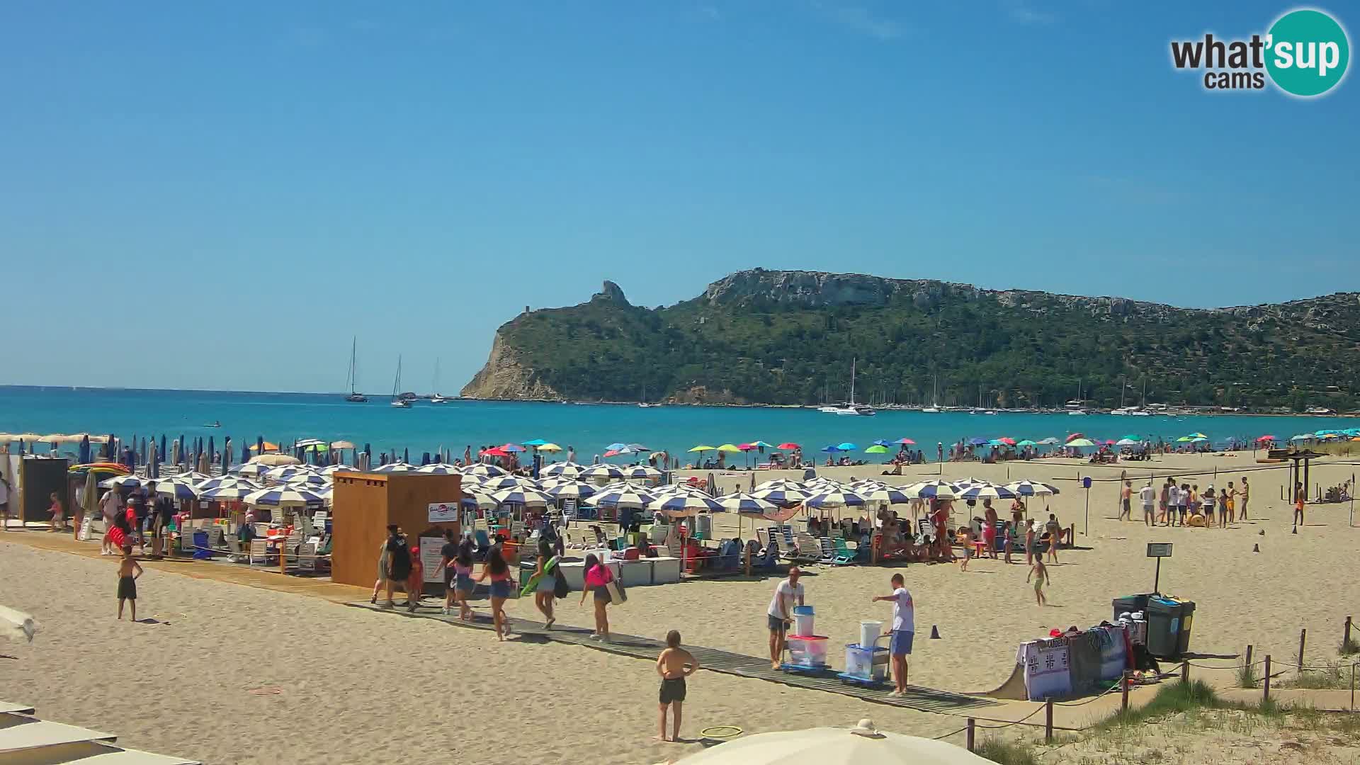 Webcam spiaggia del Poetto | Cagliari | Sardegna