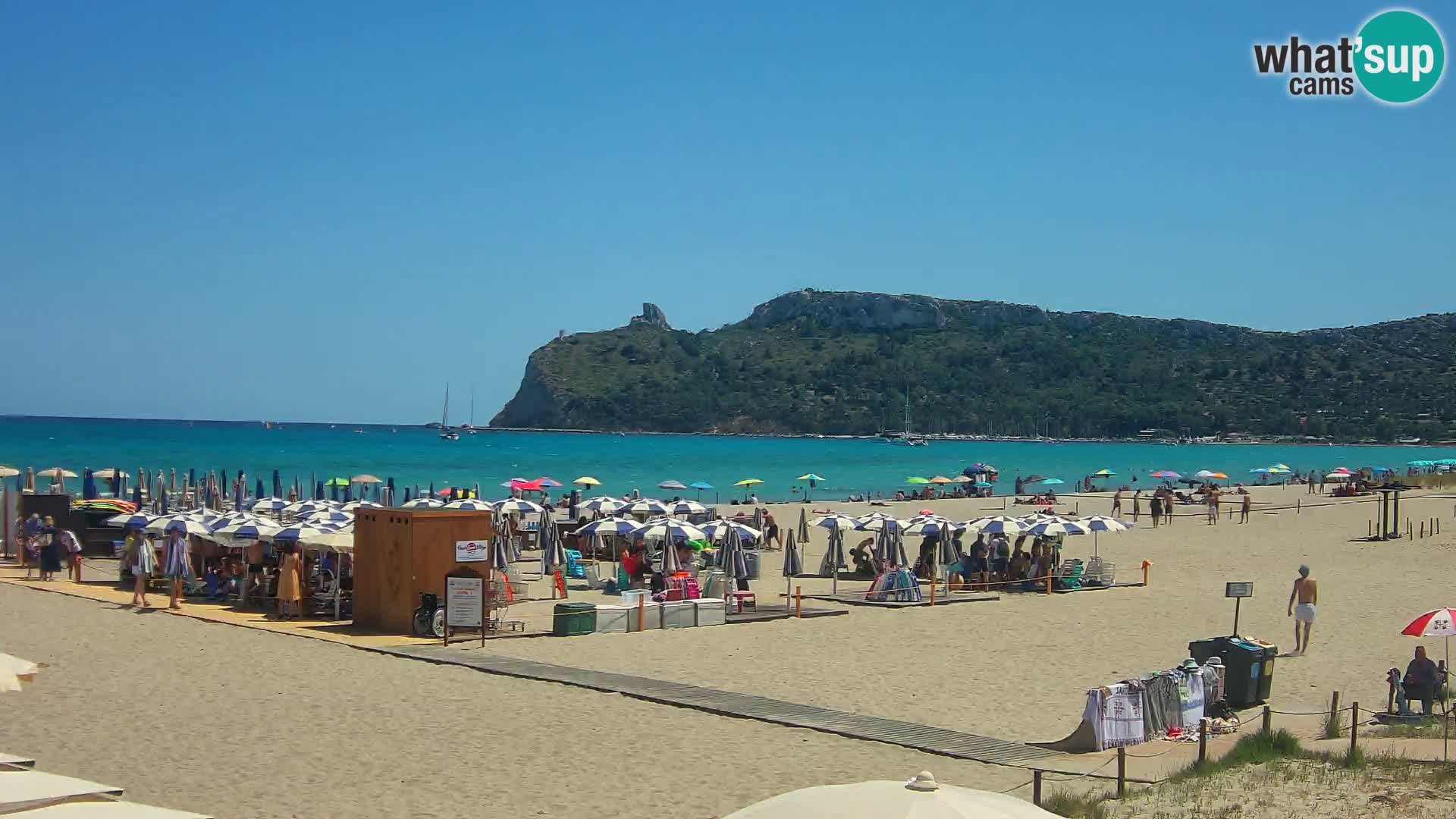 Webcam spiaggia del Poetto | Cagliari | Sardegna