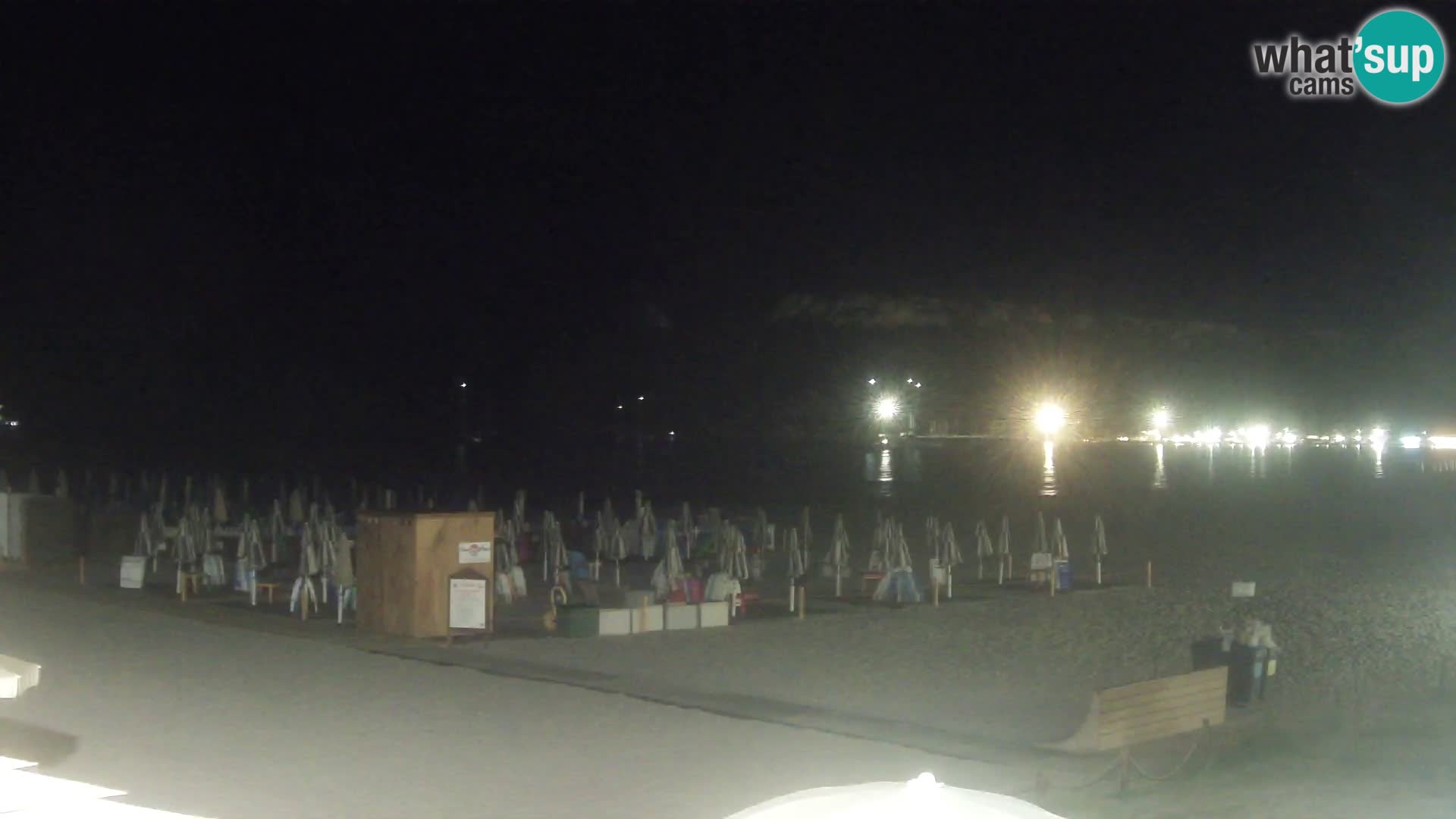 Poetto beach webcam | Cagliari | Sardinia