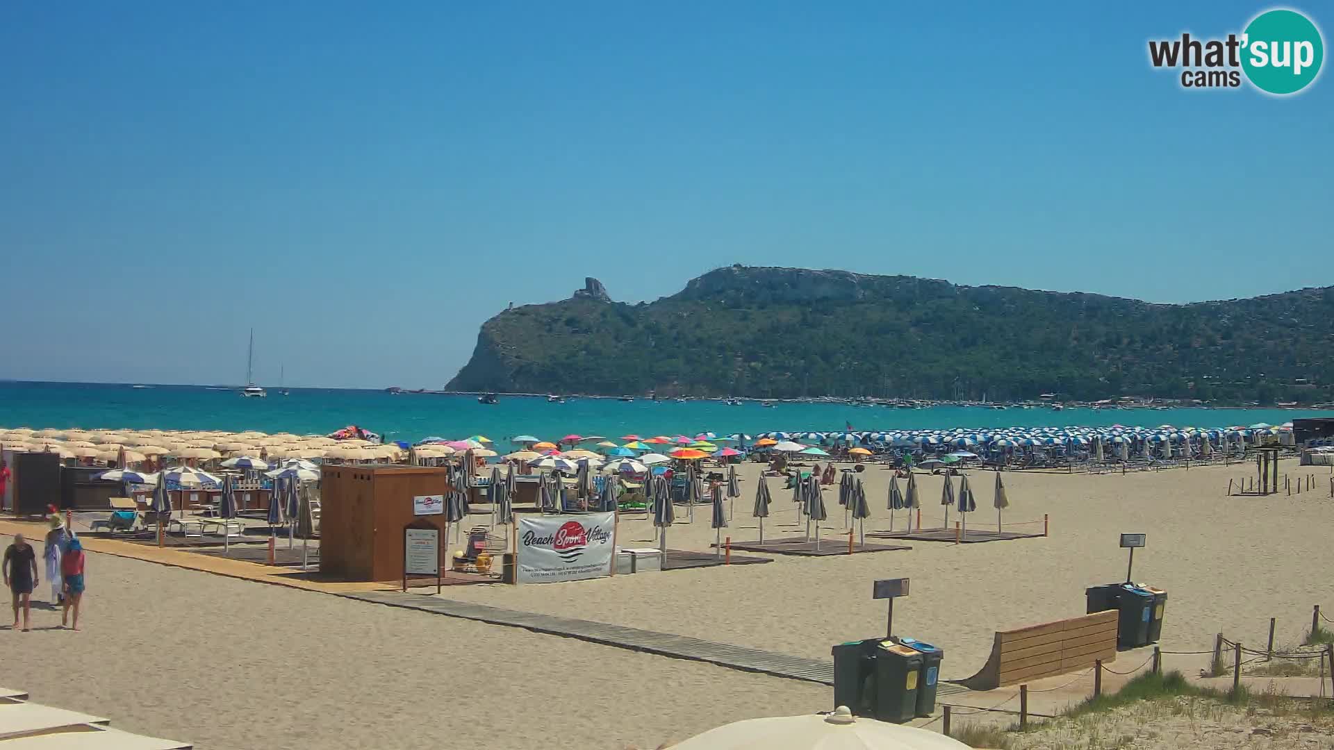 Webcam spiaggia del Poetto | Cagliari | Sardegna