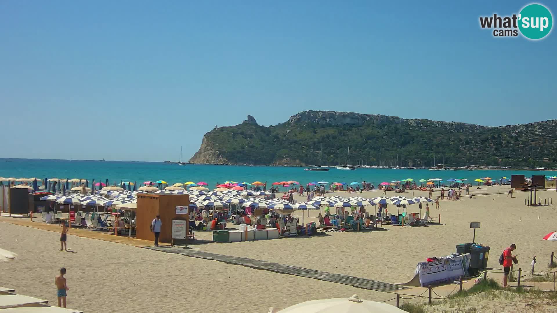 Webcam playa de Poetto | Cagliari | Cerdeña