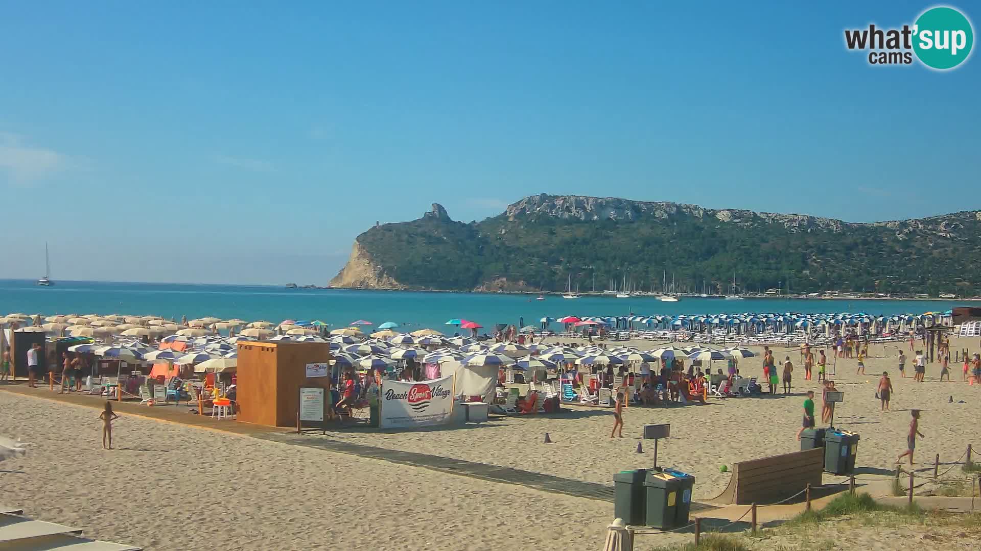 Webcam spiaggia del Poetto | Cagliari | Sardegna