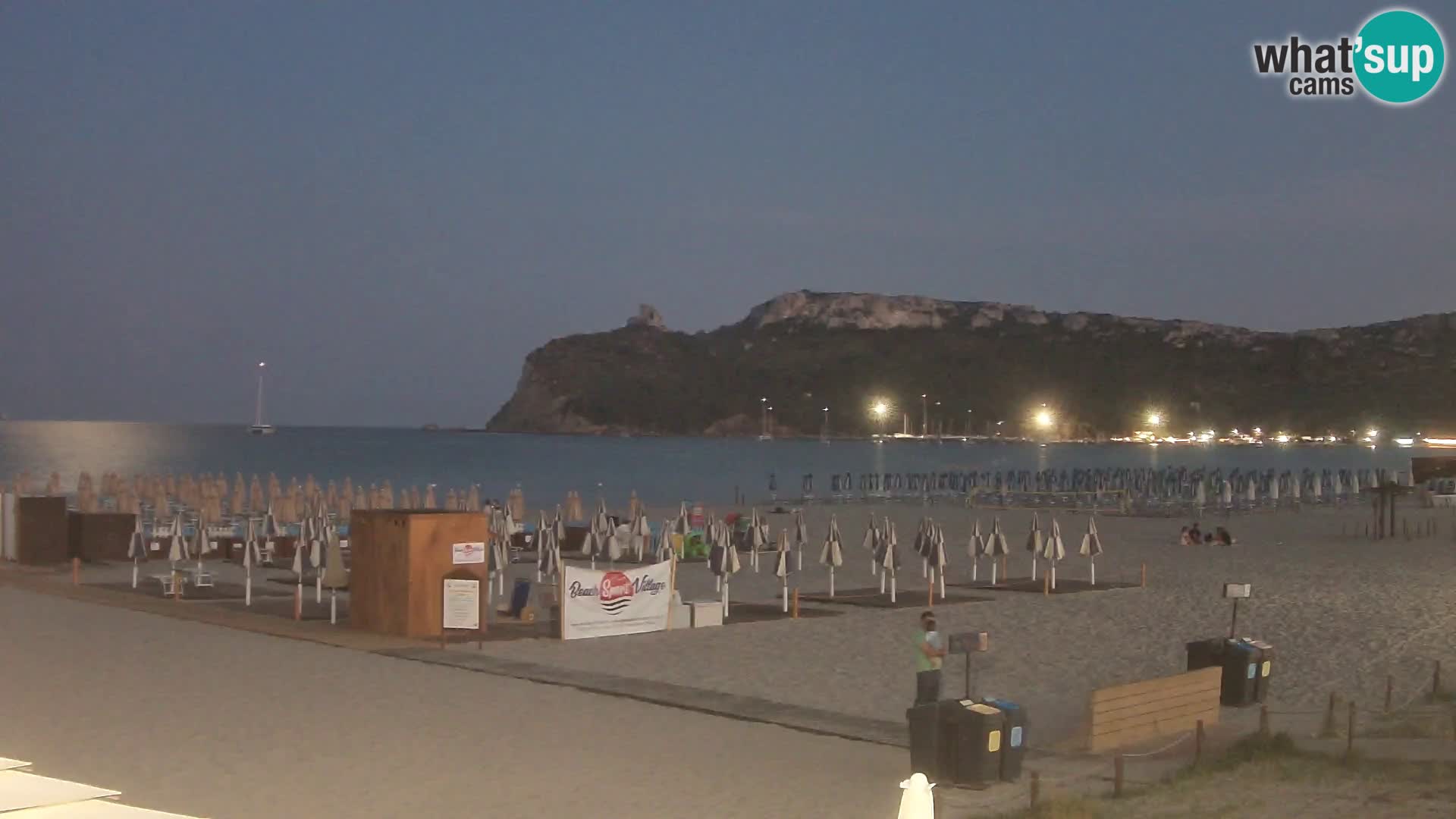 Webcam spiaggia del Poetto | Cagliari | Sardegna