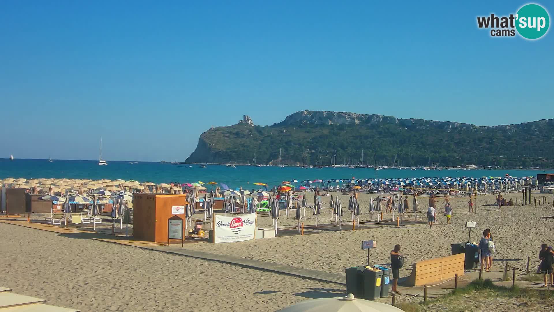 Poetto Strand Webcam | Cagliari | Sardinien