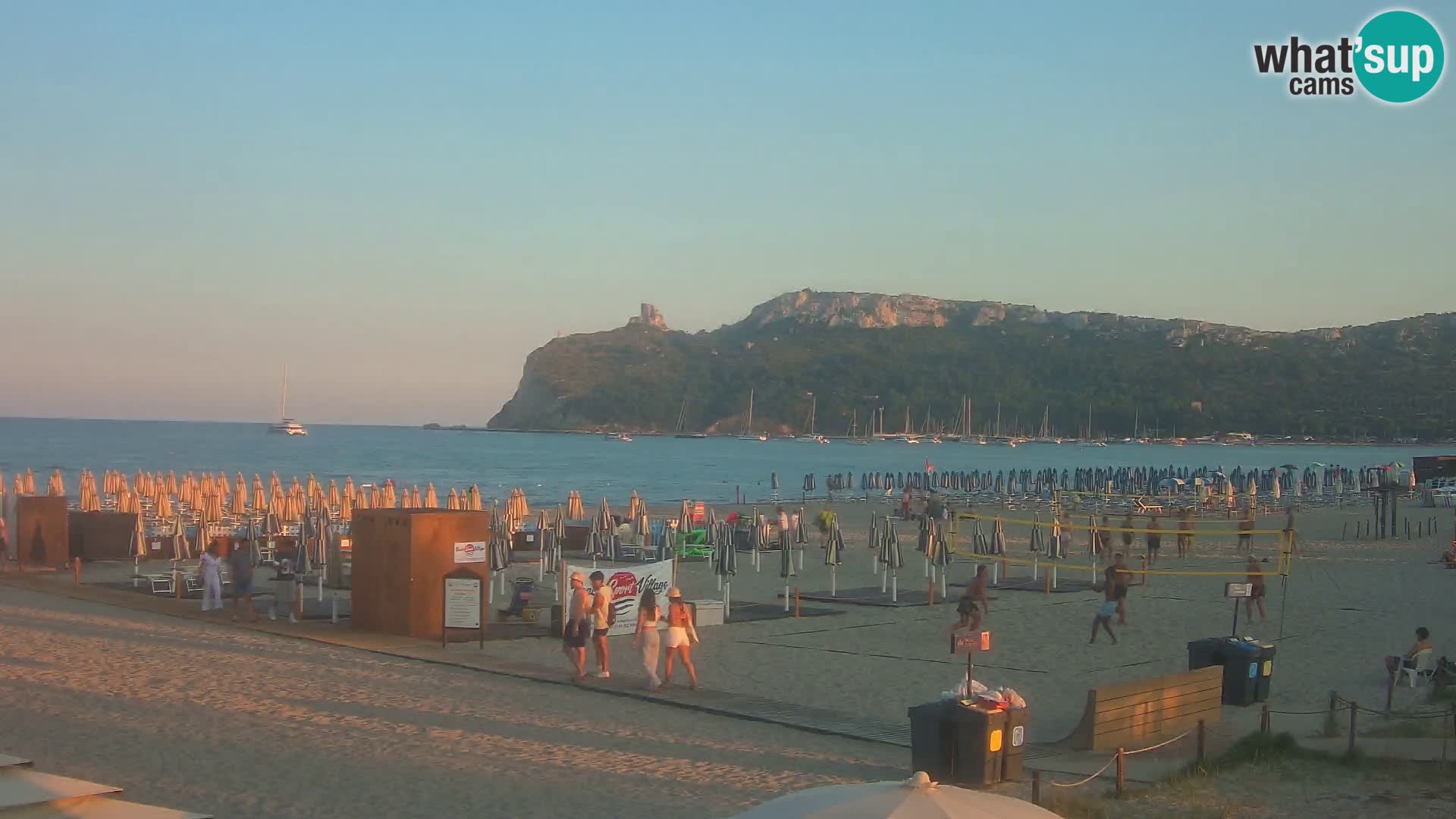 Poetto beach webcam | Cagliari | Sardinia