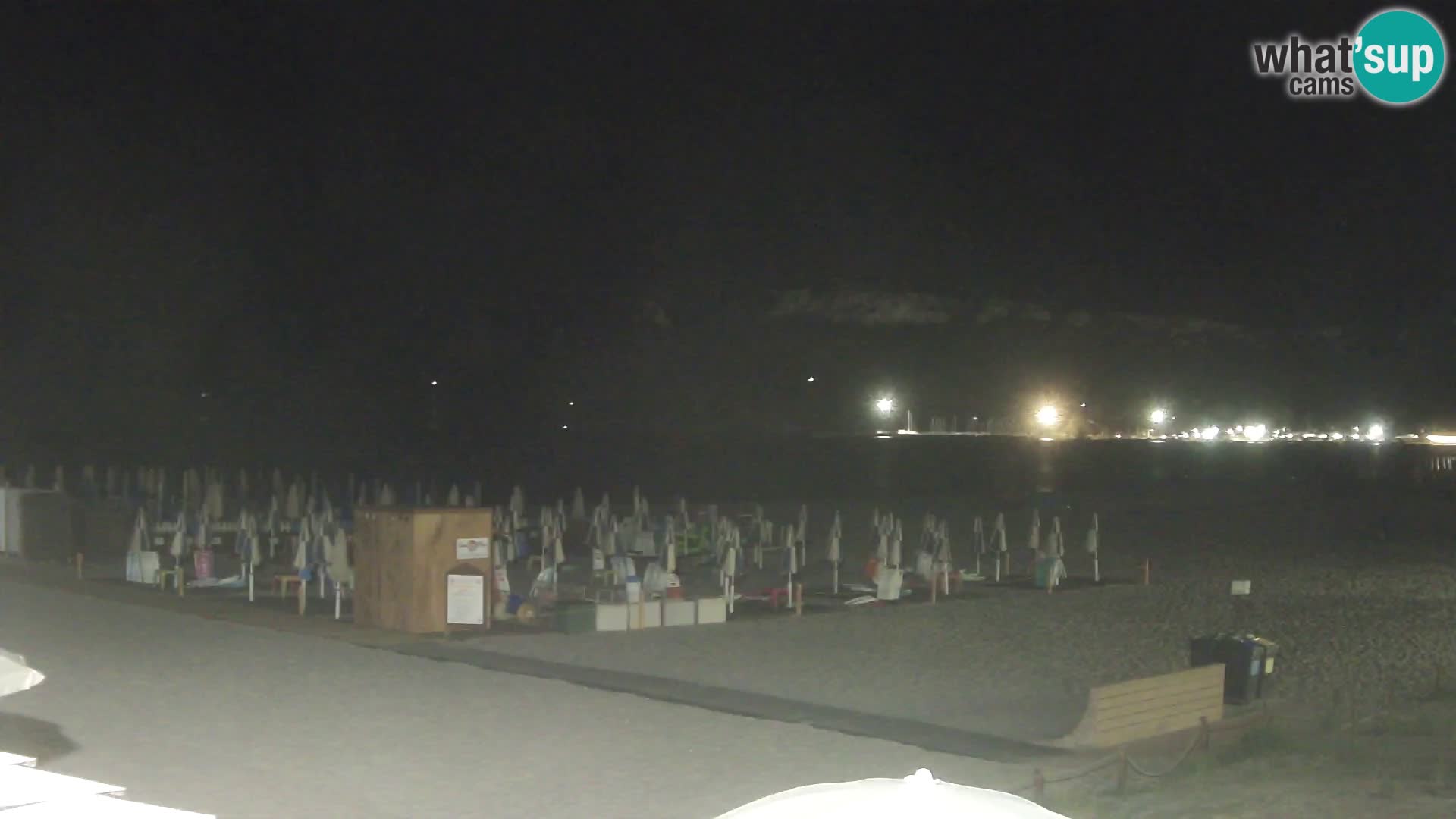 Poetto beach webcam | Cagliari | Sardinia