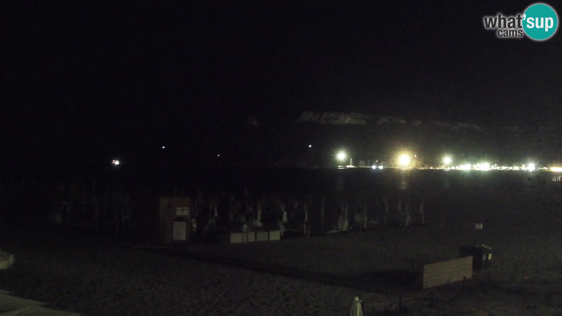 Poetto beach webcam | Cagliari | Sardinija