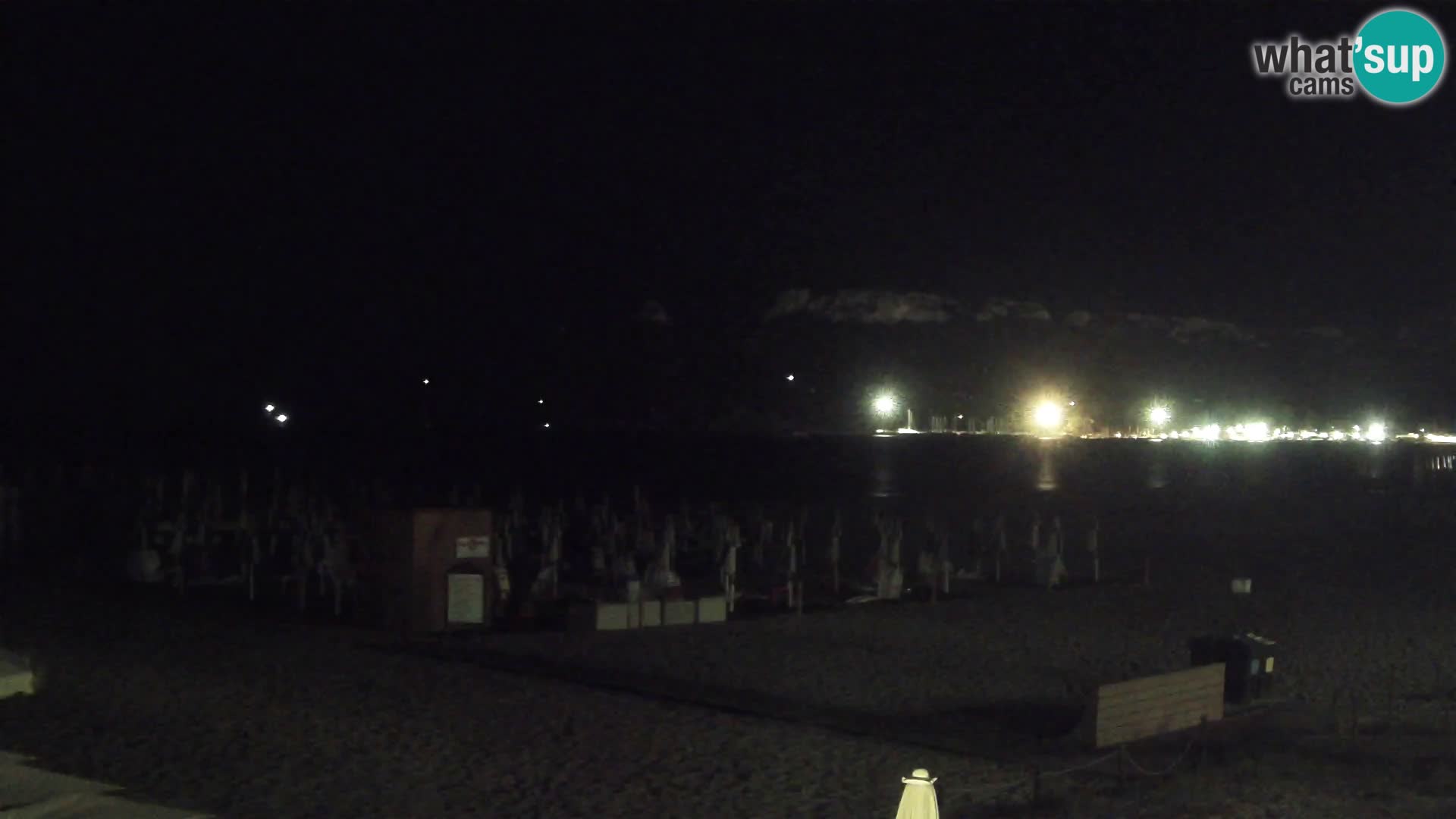 Poetto beach webcam | Cagliari | Sardinija