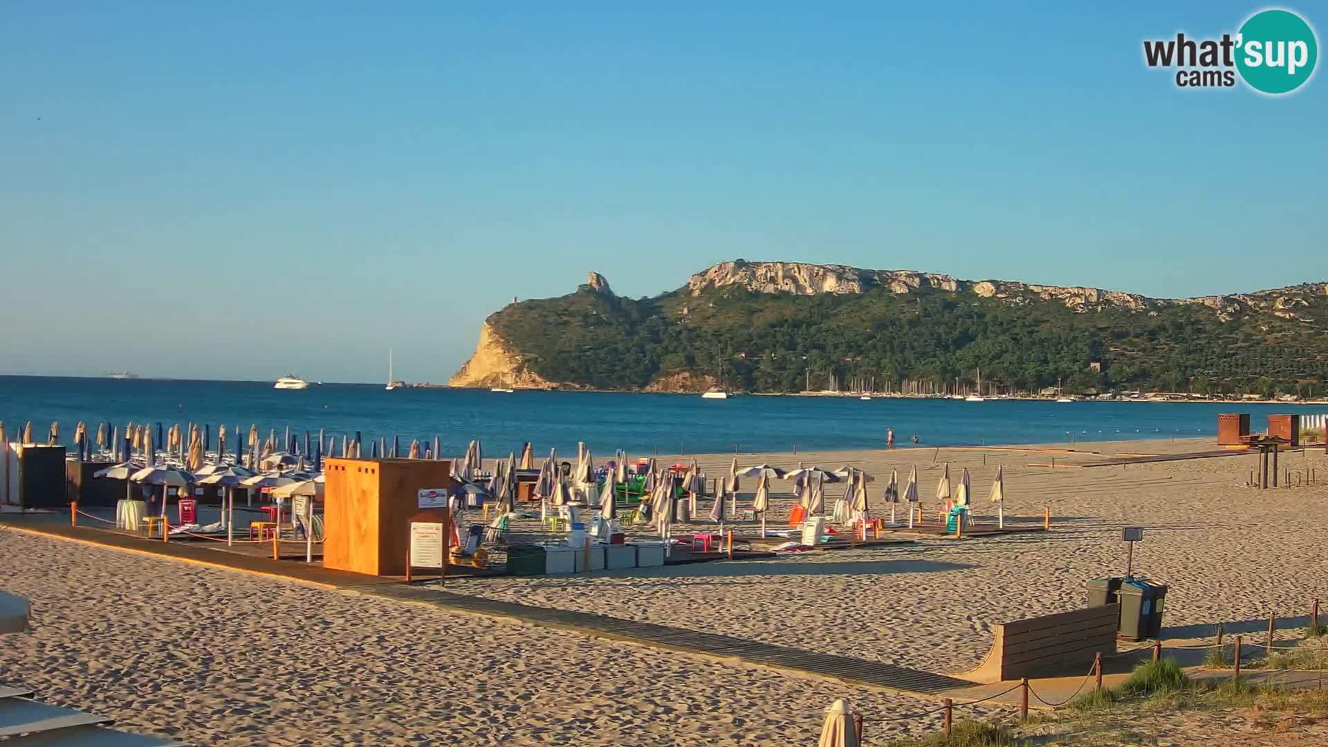 Webcam playa de Poetto | Cagliari | Cerdeña