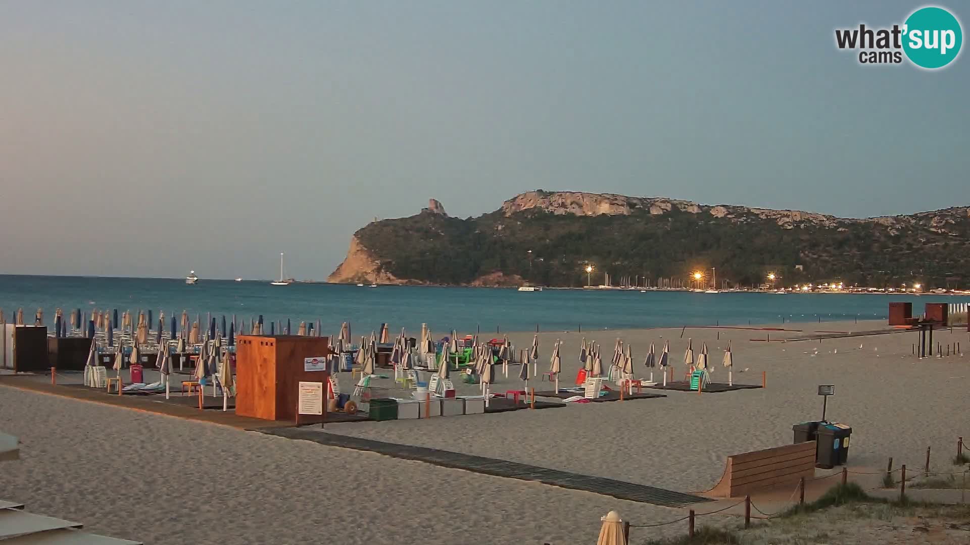 Webcam spiaggia del Poetto | Cagliari | Sardegna