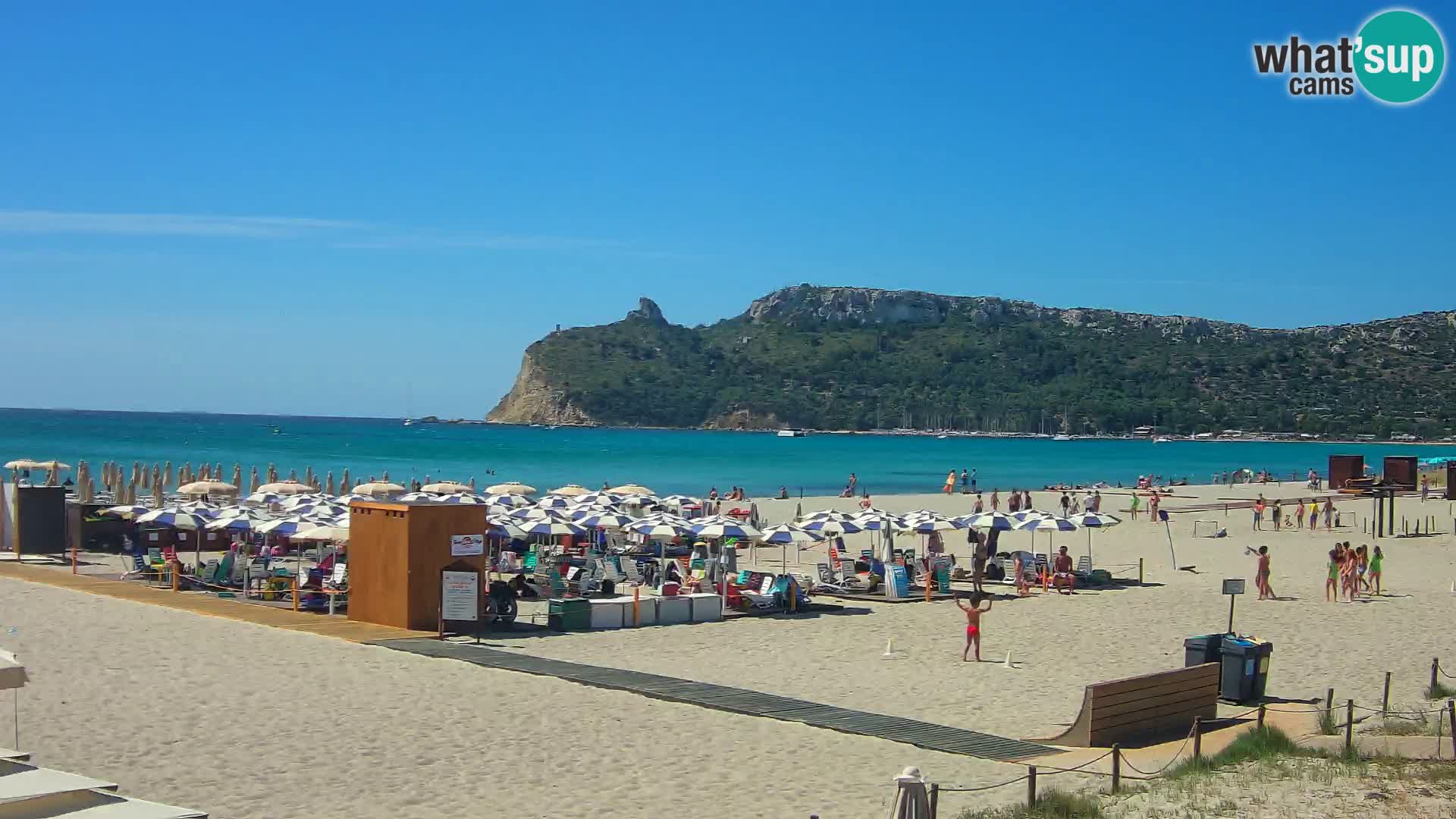 Webcam spiaggia del Poetto | Cagliari | Sardegna