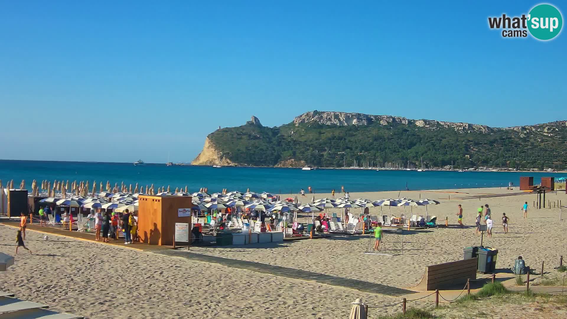 Poetto Strand Webcam | Cagliari | Sardinien
