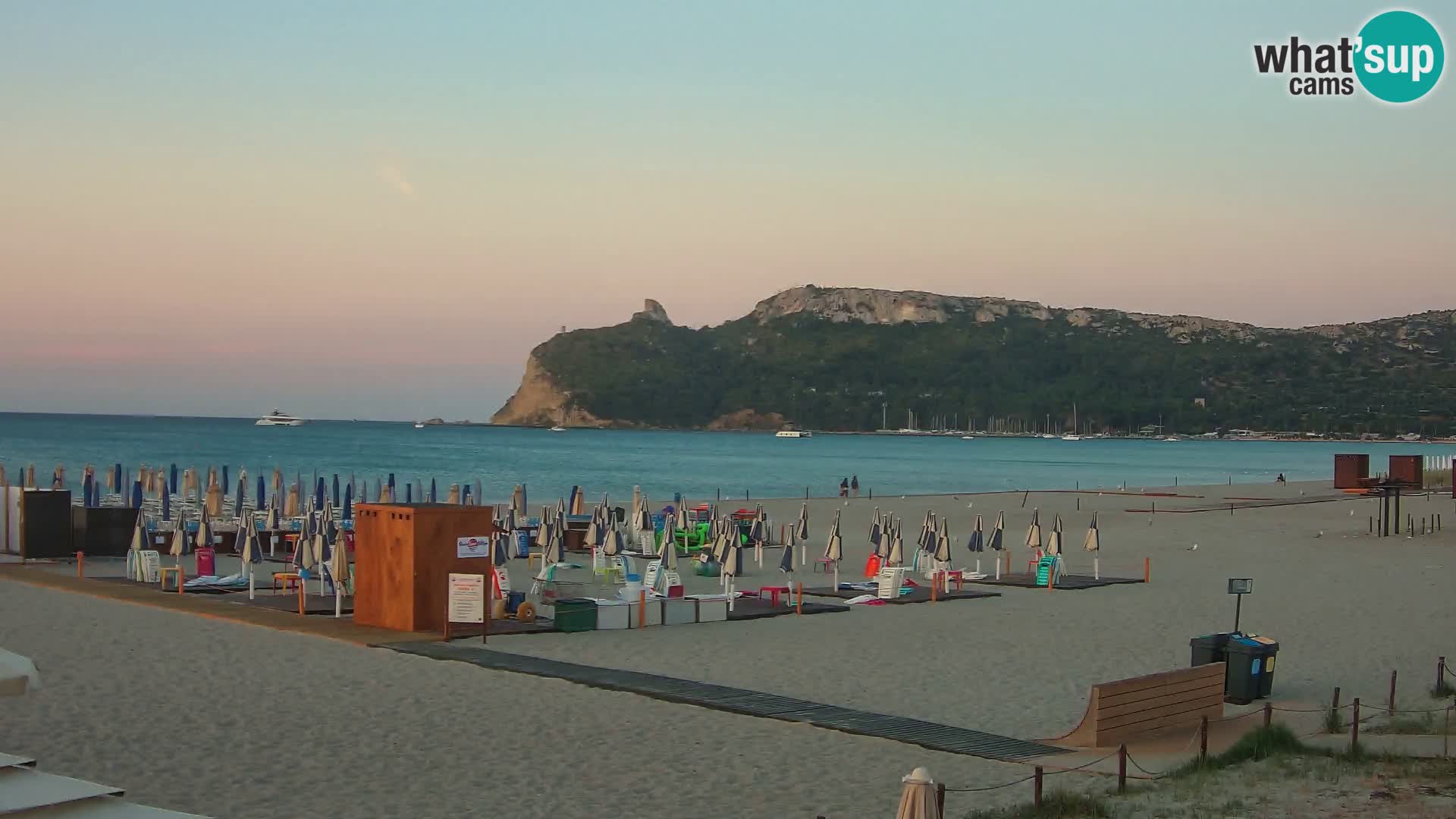 Poetto beach webcam | Cagliari | Sardinija
