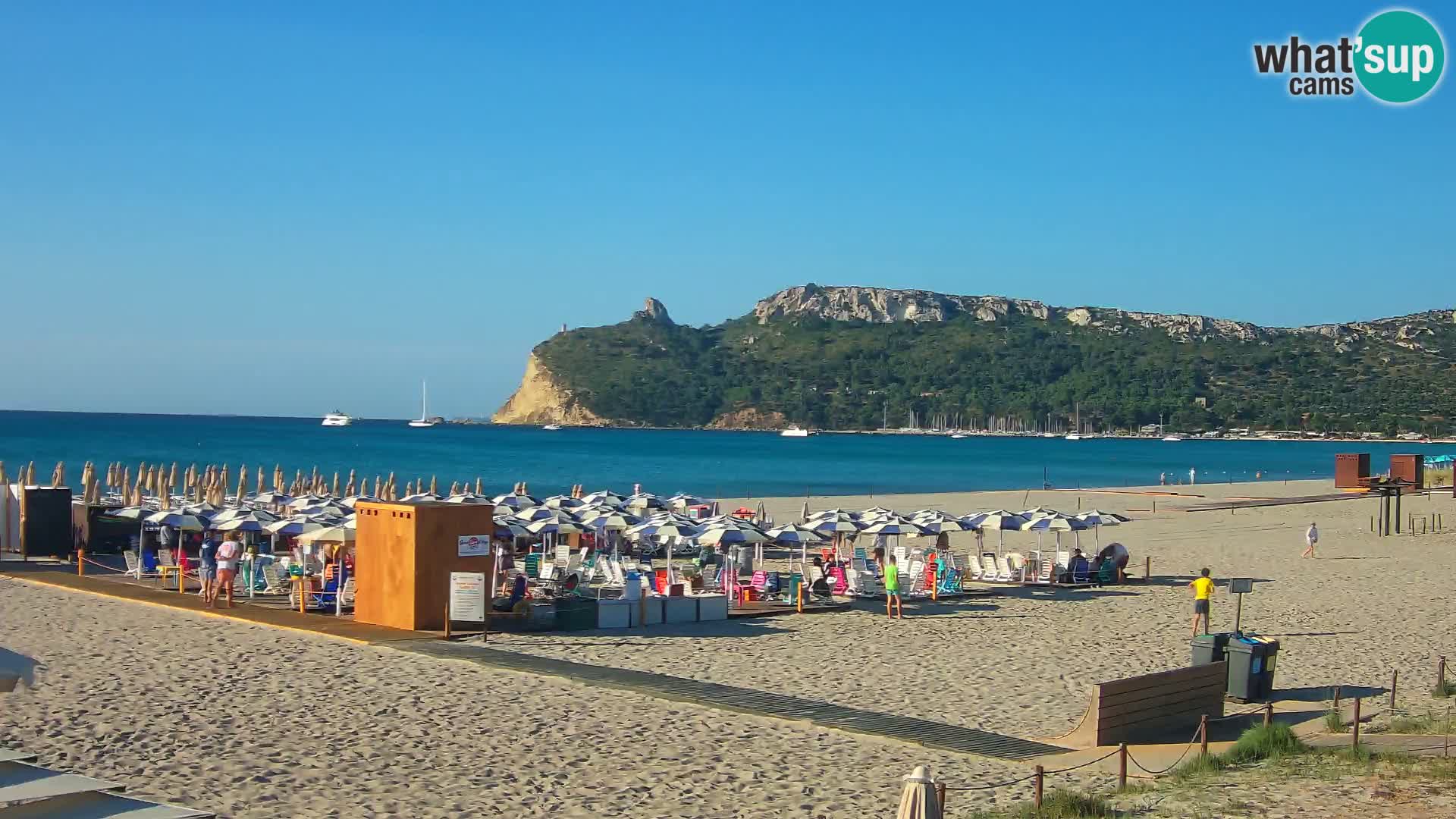 Webcam spiaggia del Poetto | Cagliari | Sardegna