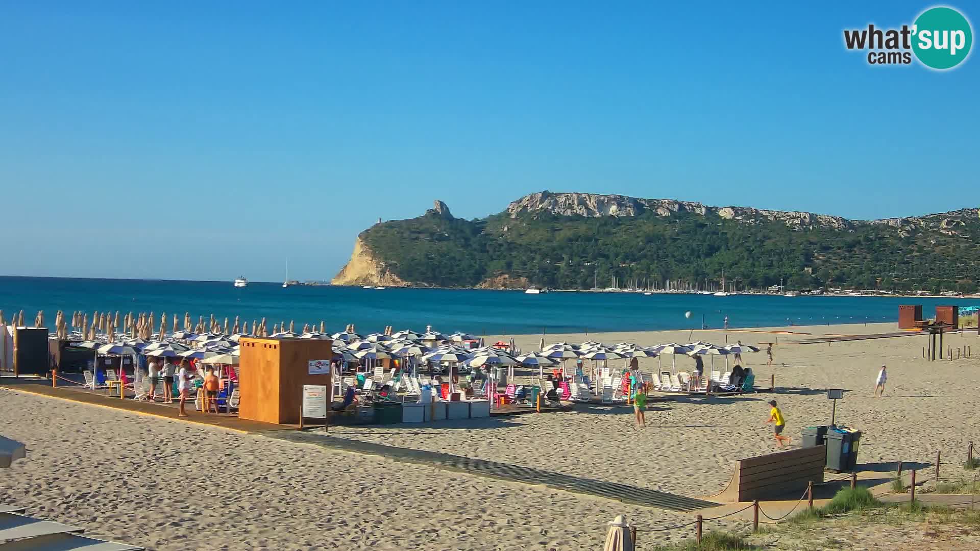 Poetto beach webcam | Cagliari | Sardinia