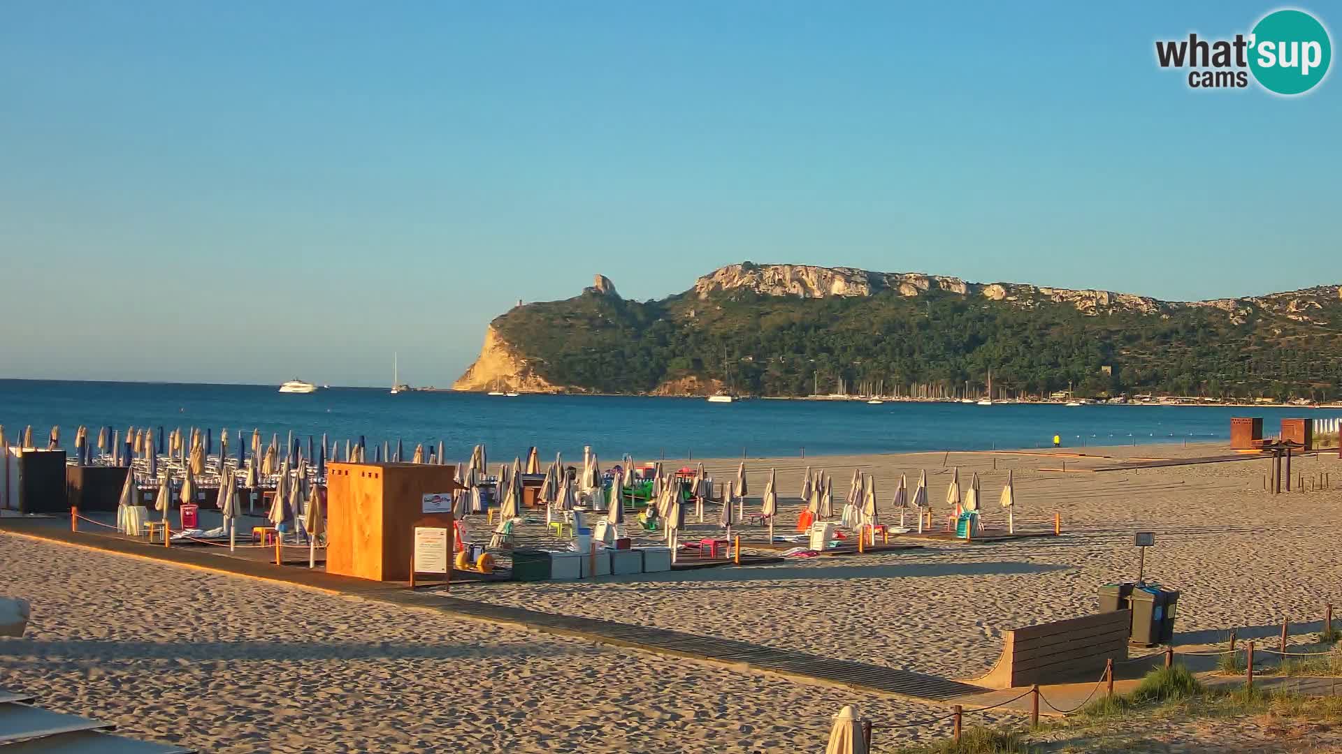 Poetto beach webcam | Cagliari | Sardinia