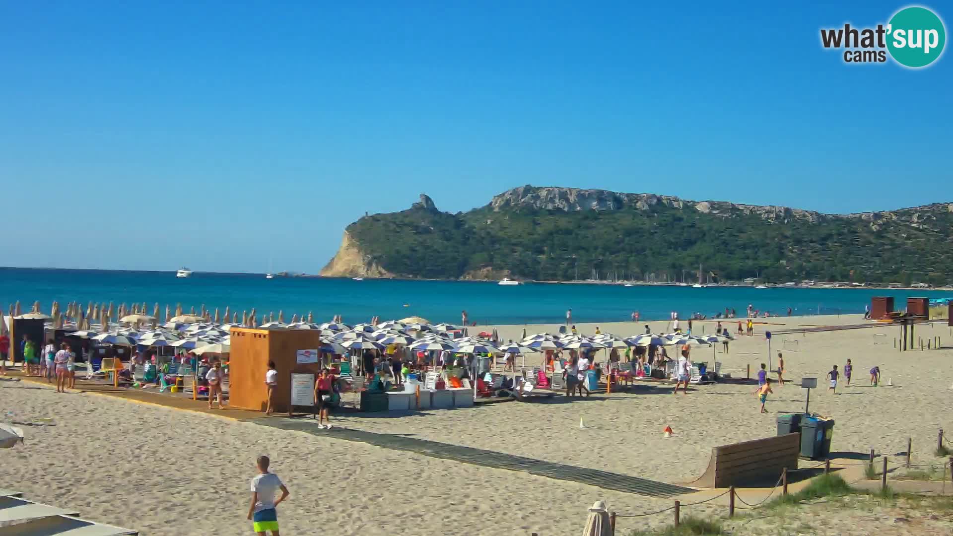 Poetto Strand Webcam | Cagliari | Sardinien