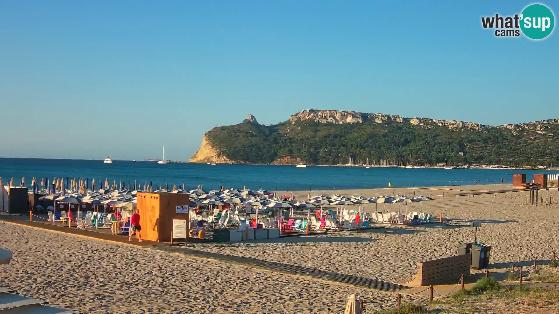 Webcam playa de Poetto | Cagliari | Cerdeña