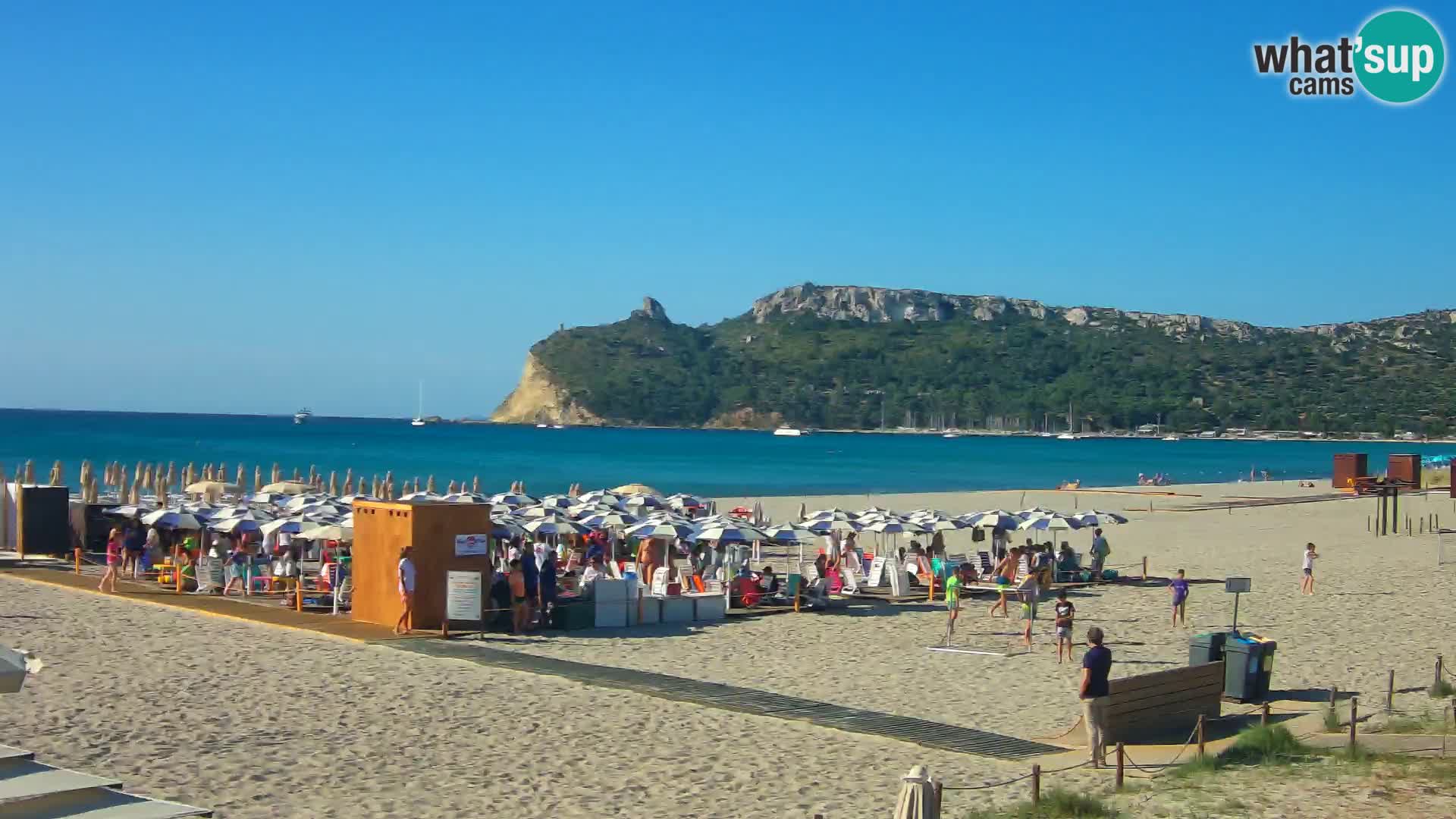 Webcam spiaggia del Poetto | Cagliari | Sardegna