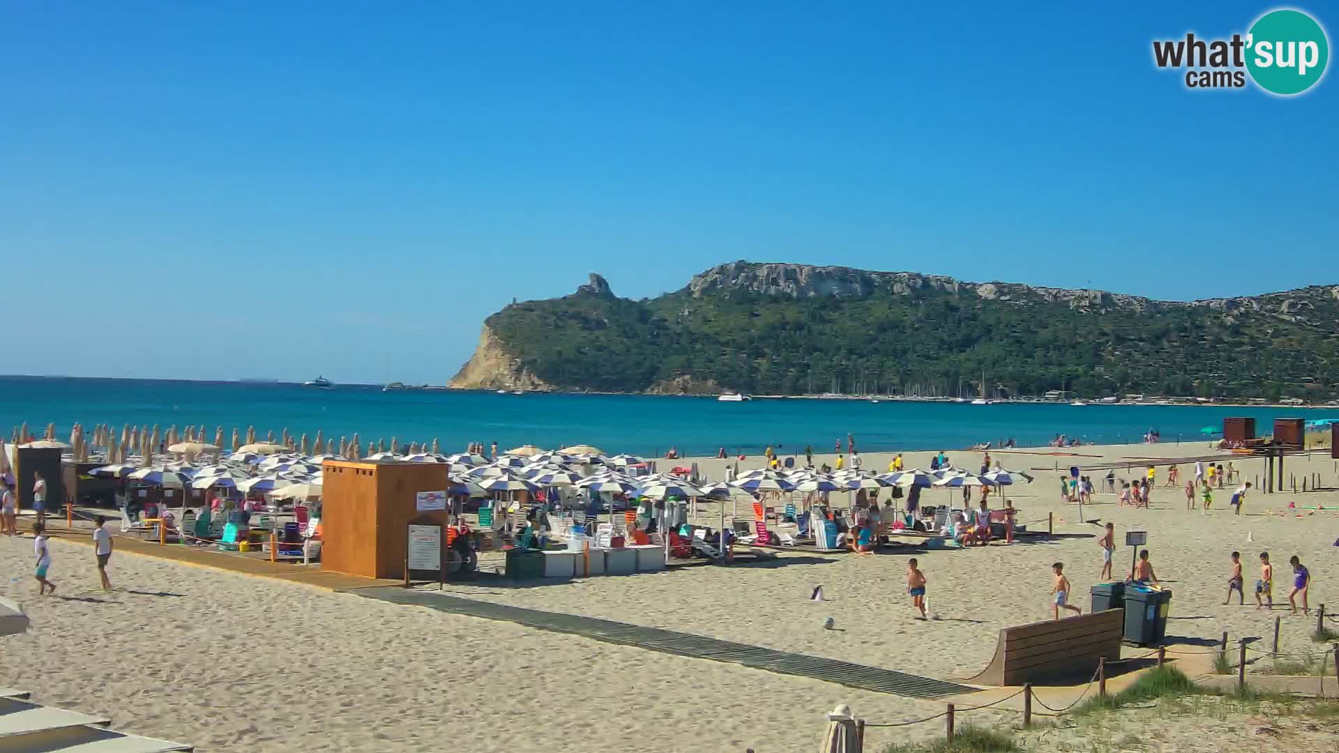 Poetto Strand Webcam | Cagliari | Sardinien