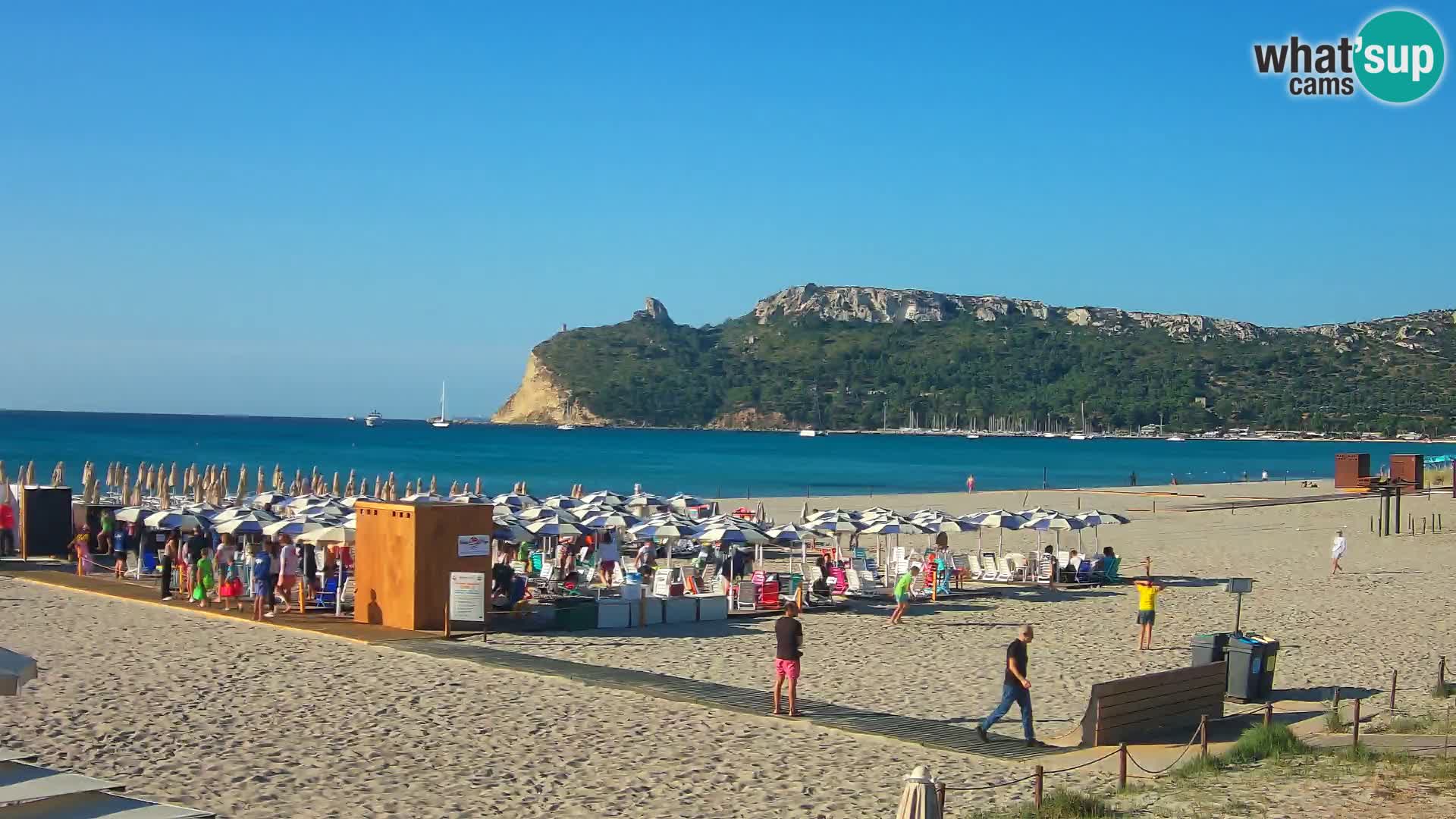 Webcam spiaggia del Poetto | Cagliari | Sardegna