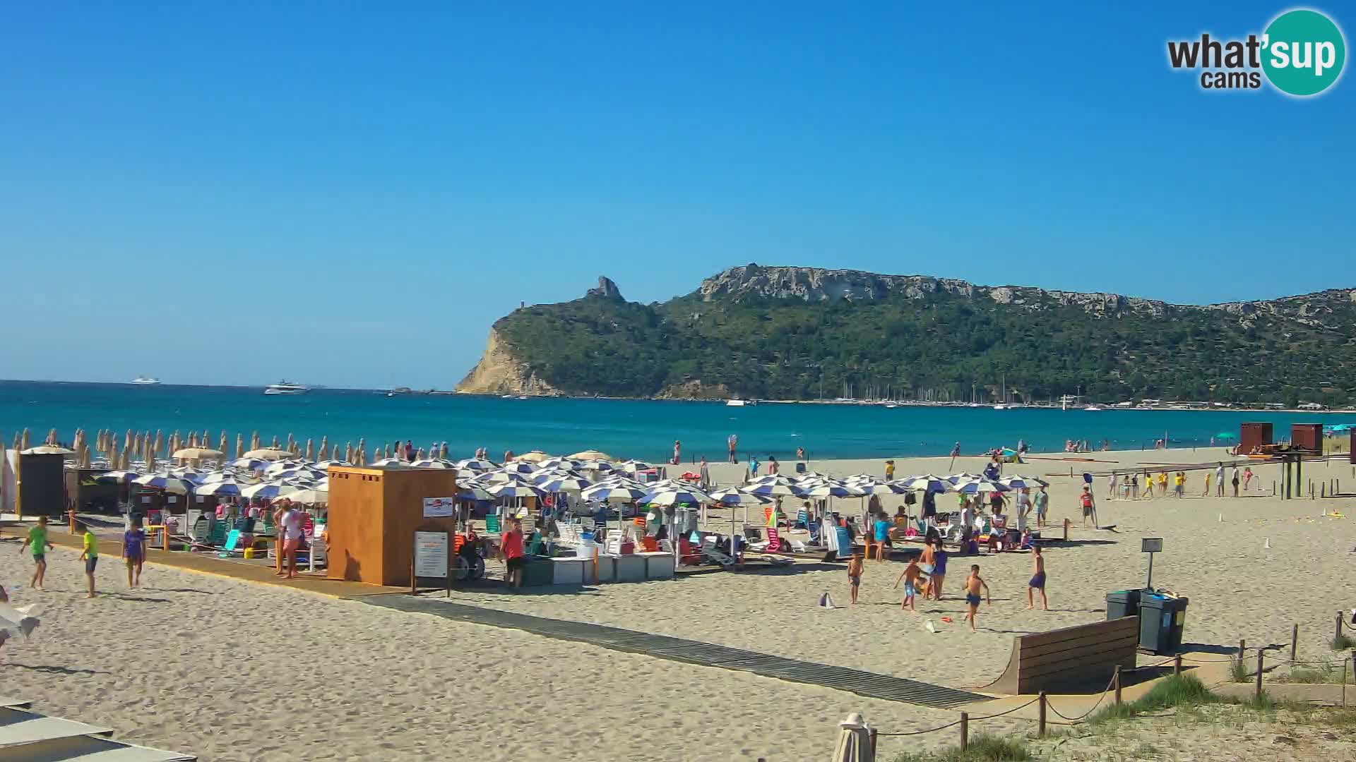 Webcam plage de Poetto | Cagliari | Sardaigne