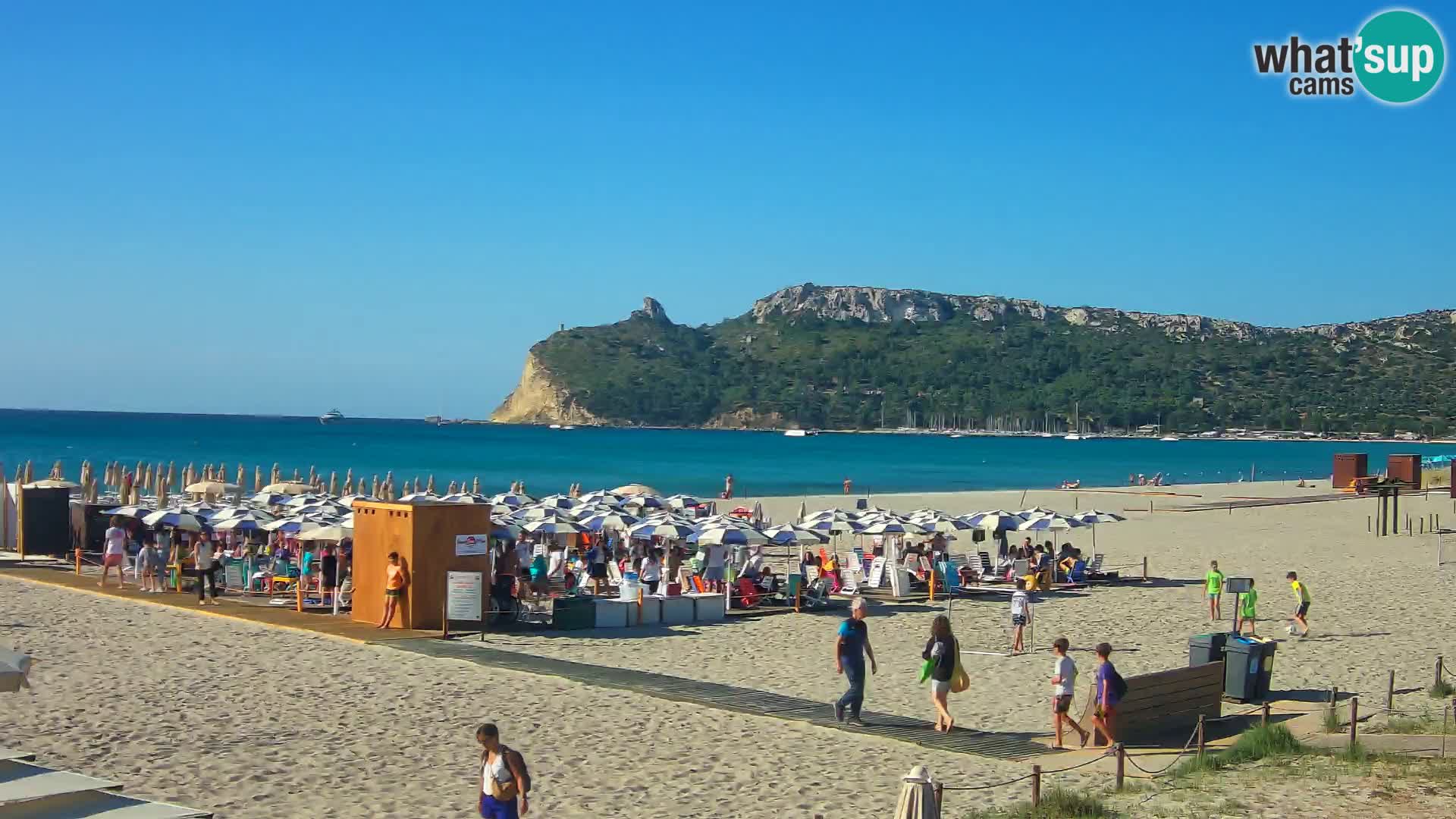 Poetto Strand Webcam | Cagliari | Sardinien