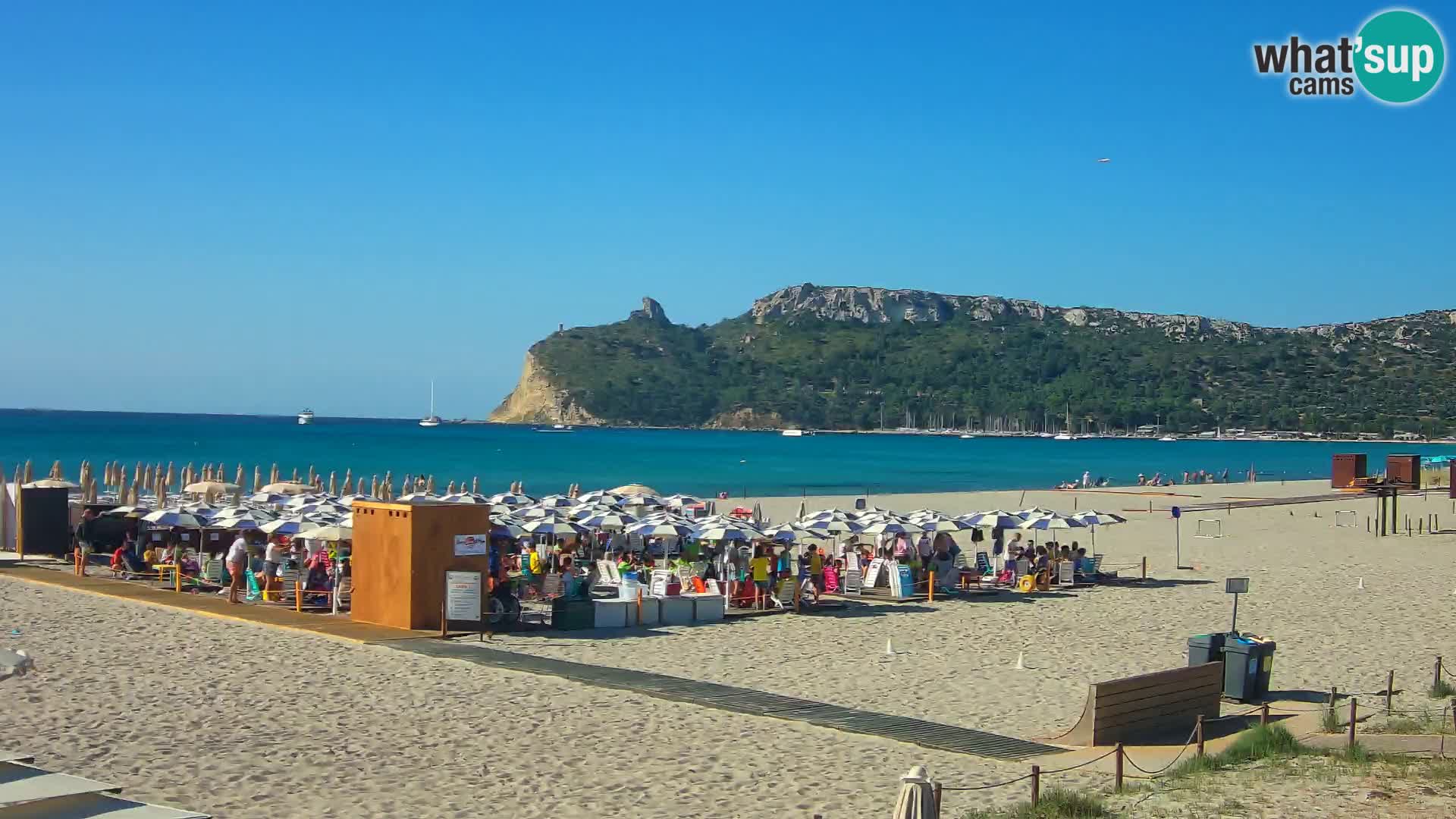 Poetto Strand Webcam | Cagliari | Sardinien
