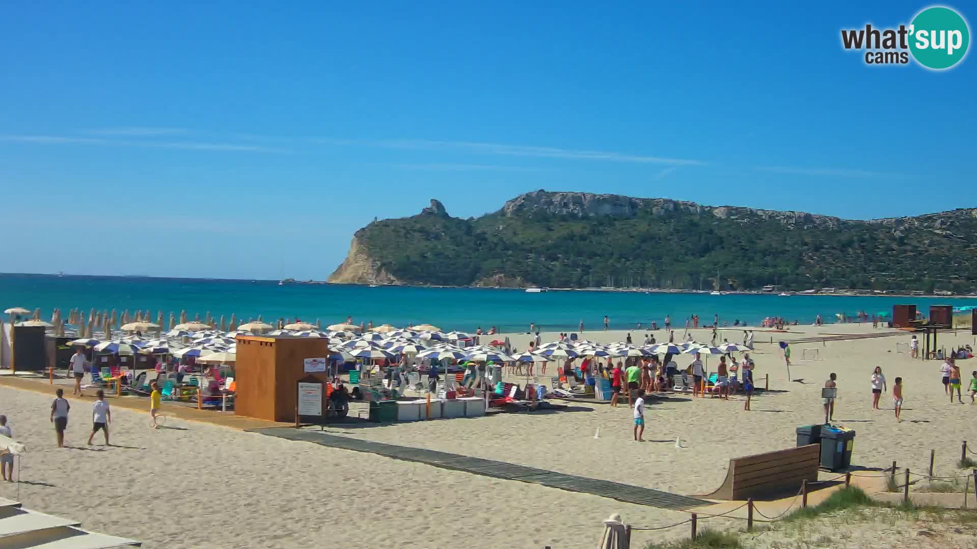 Poetto beach webcam | Cagliari | Sardinia