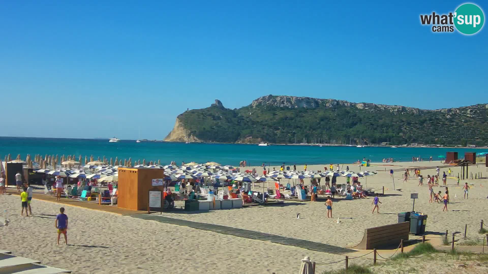 Webcam plage de Poetto | Cagliari | Sardaigne