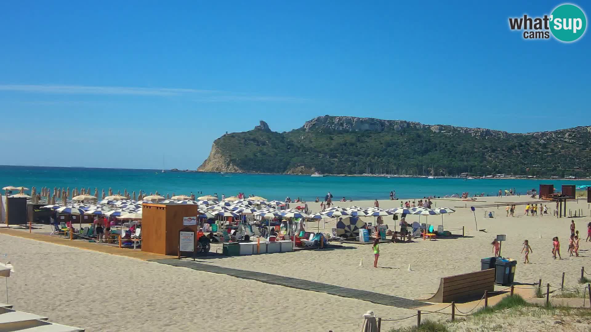 Webcam spiaggia del Poetto | Cagliari | Sardegna