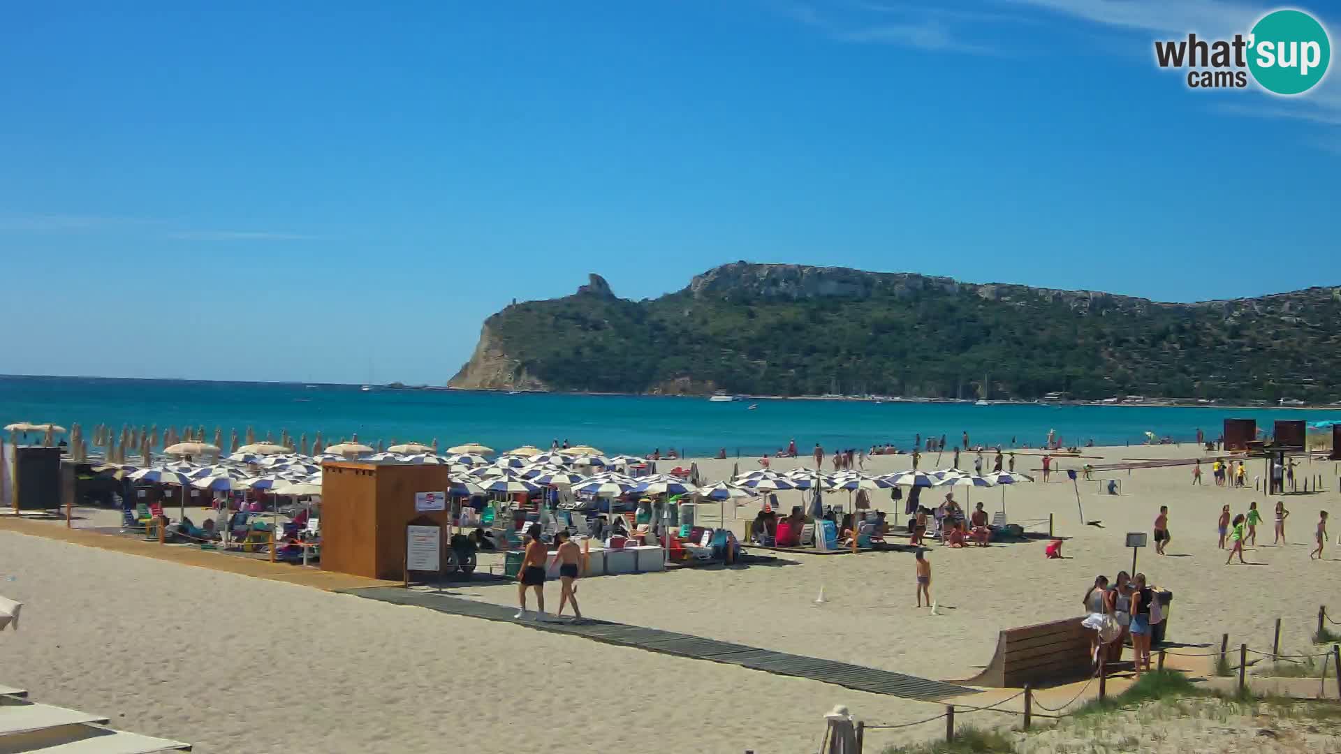 Webcam plage de Poetto | Cagliari | Sardaigne