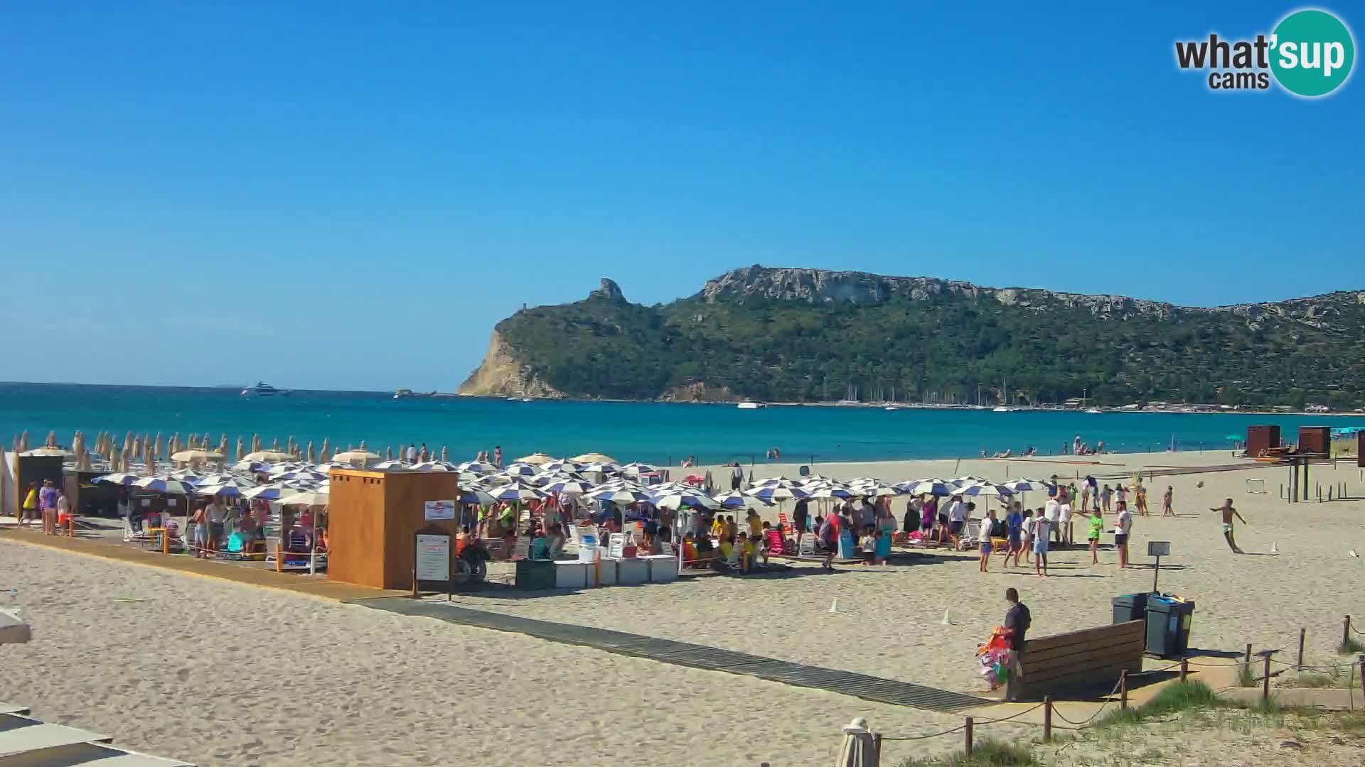 Webcam spiaggia del Poetto | Cagliari | Sardegna