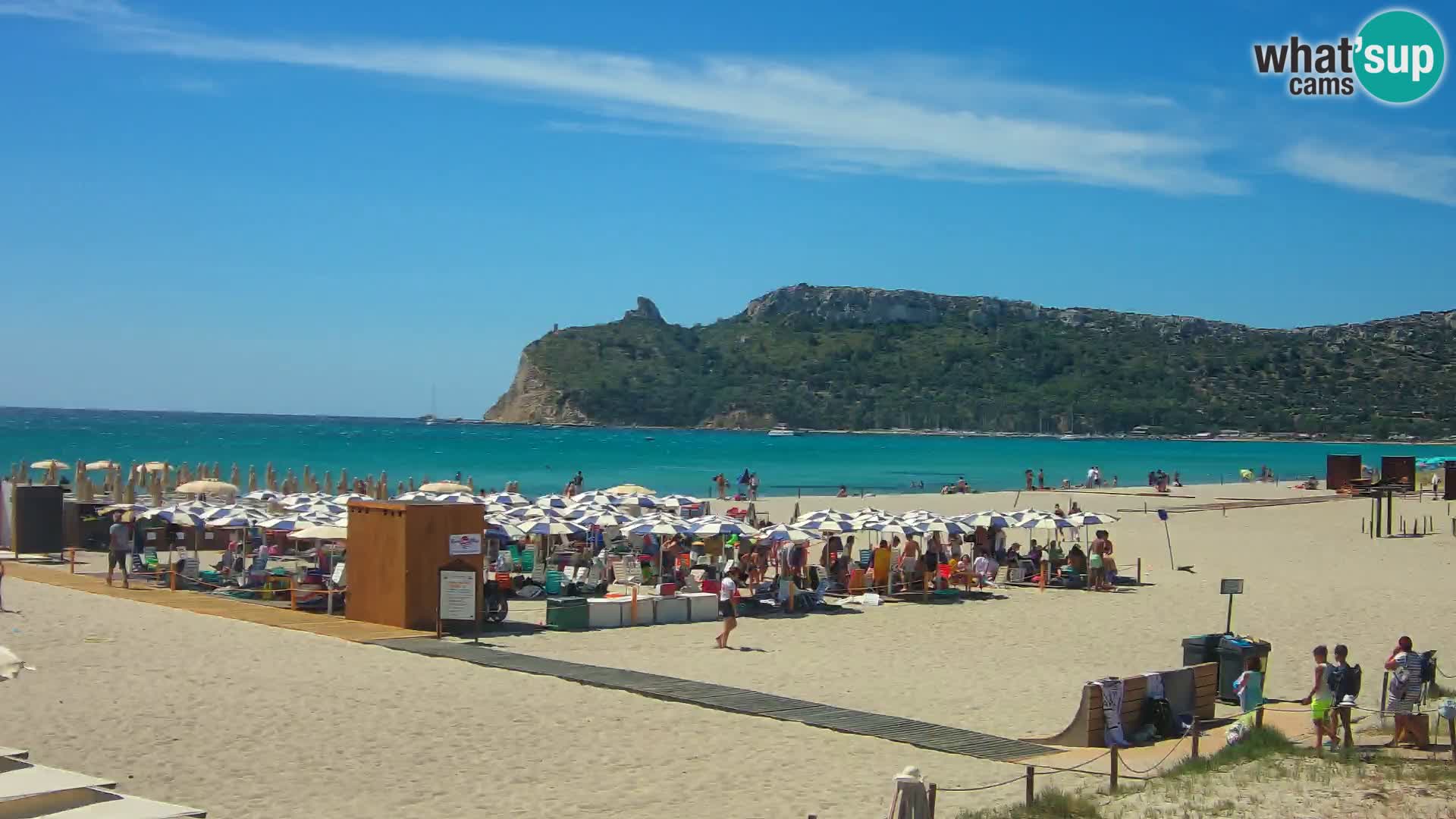 Webcam spiaggia del Poetto | Cagliari | Sardegna