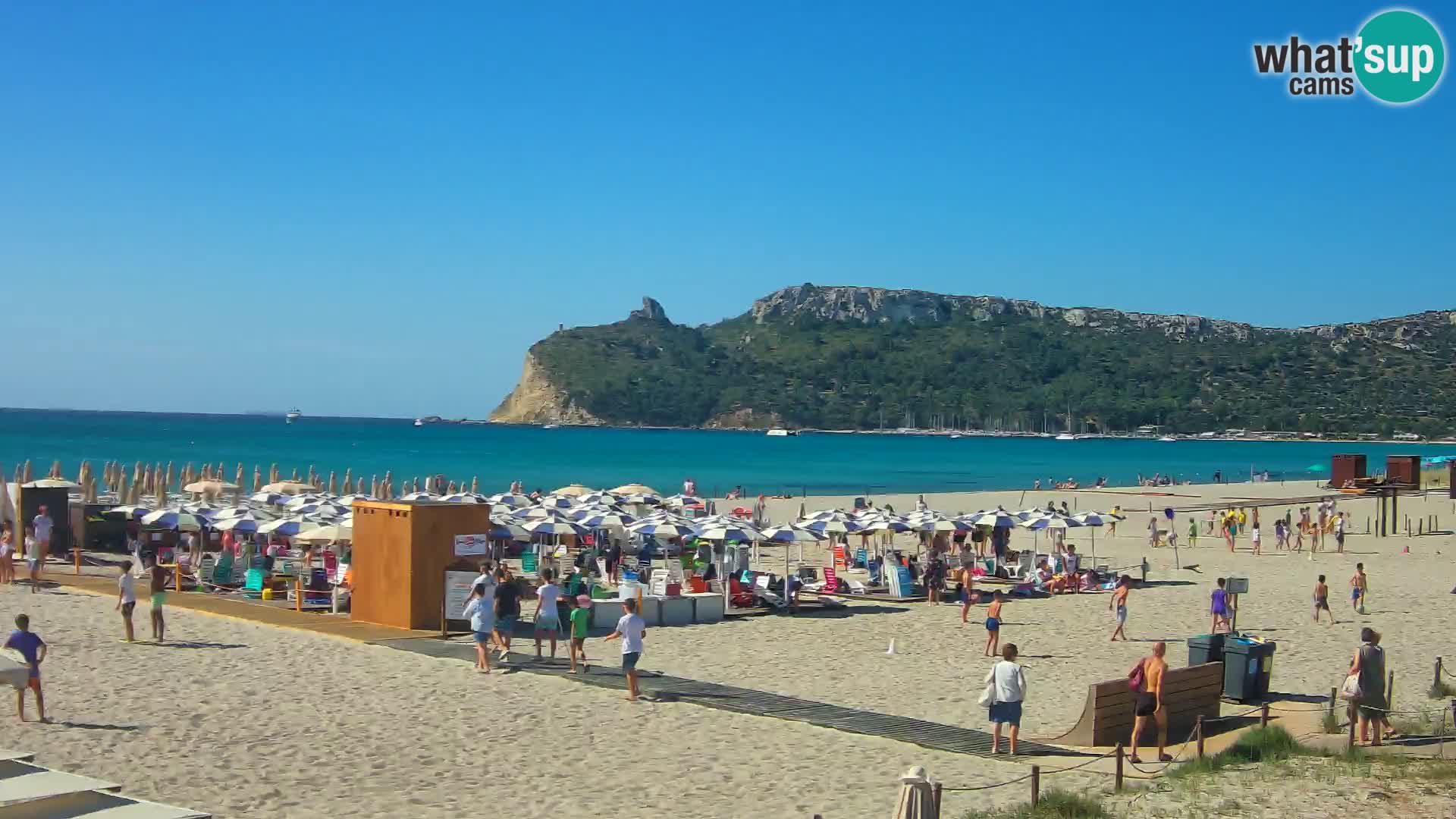 Poetto beach webcam | Cagliari | Sardinia