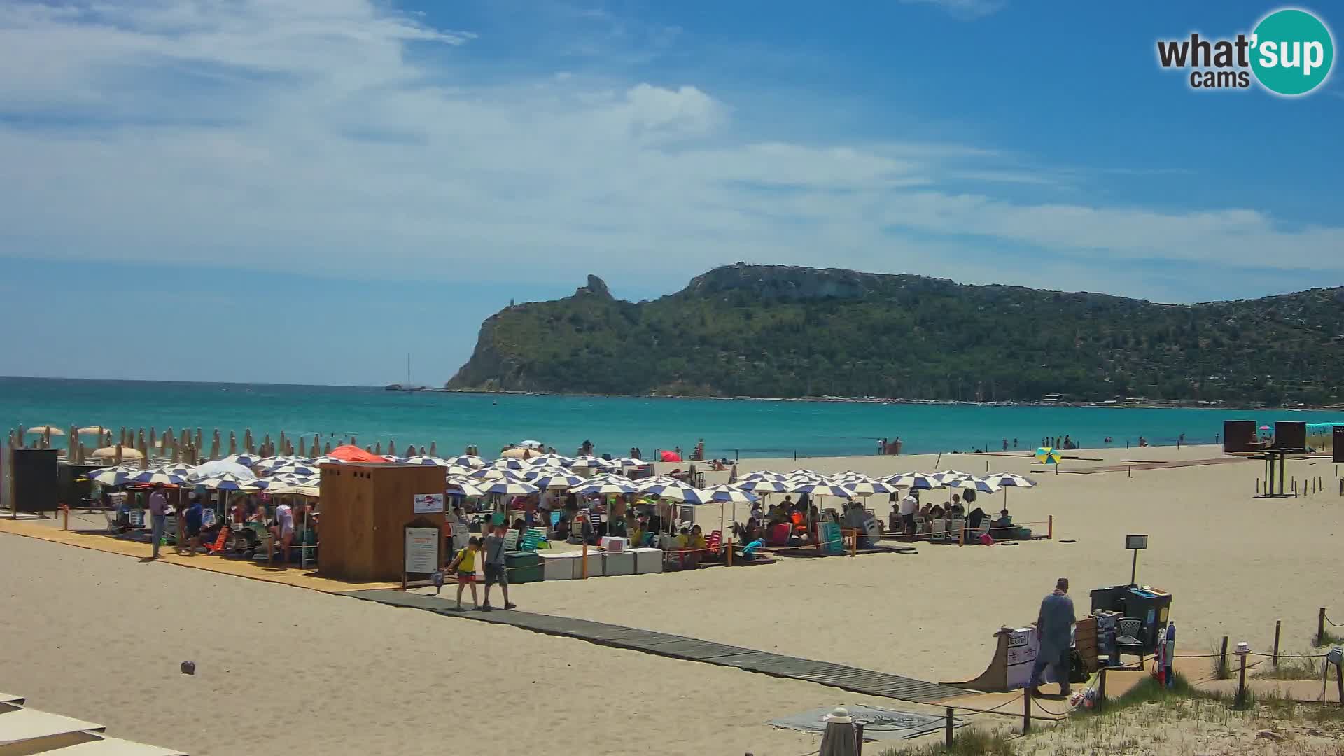 Webcam spiaggia del Poetto | Cagliari | Sardegna