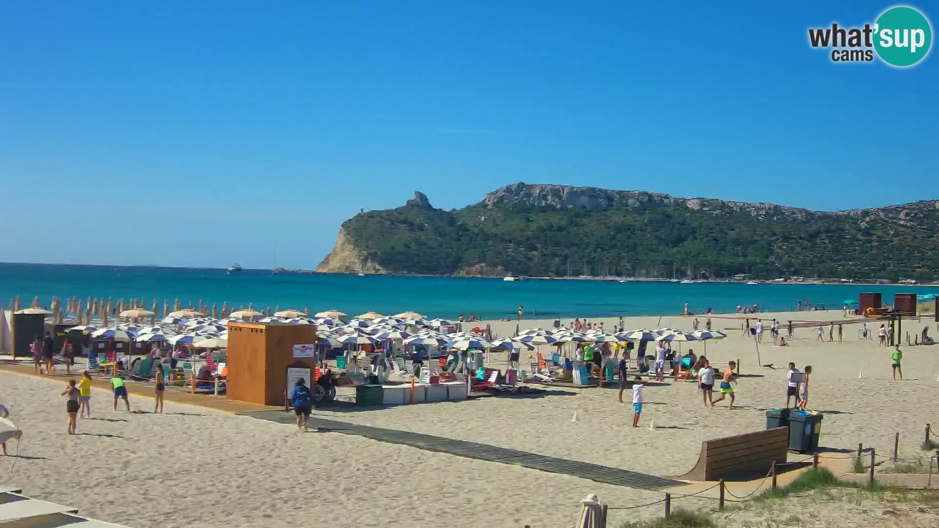 Webcam spiaggia del Poetto | Cagliari | Sardegna