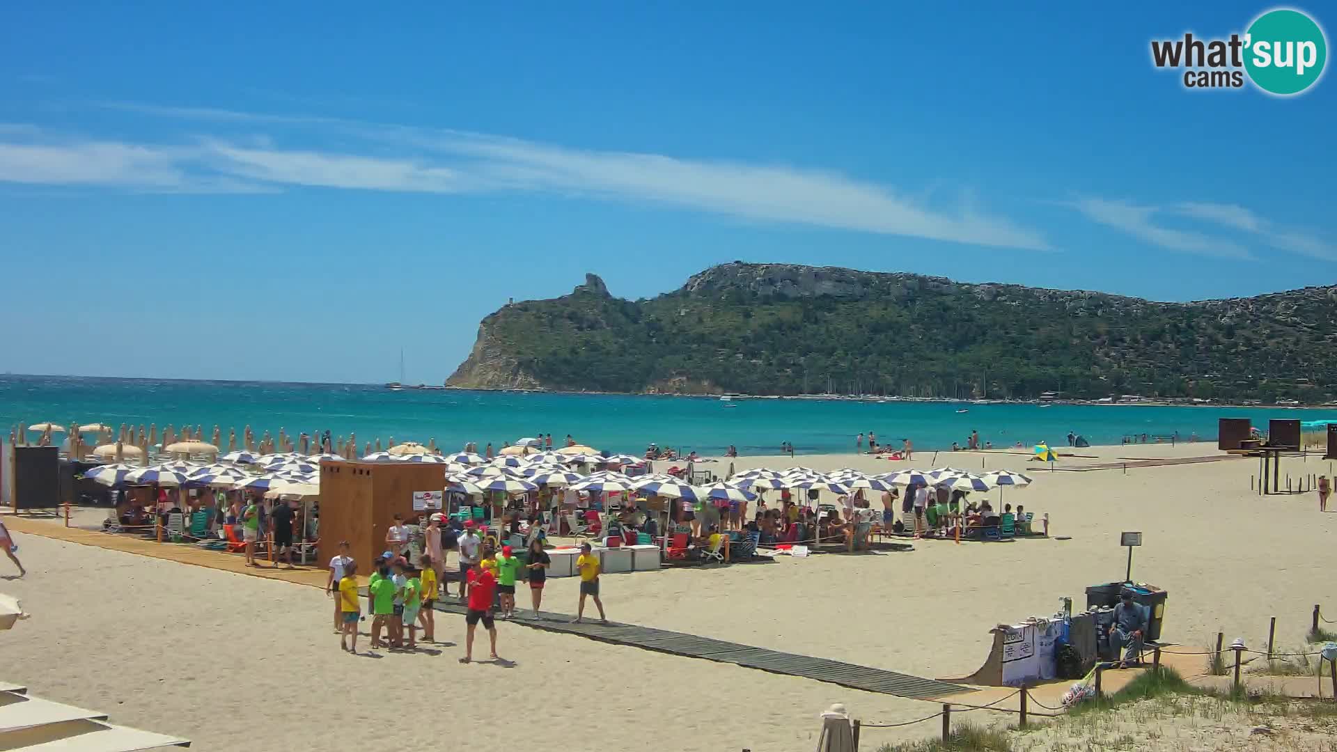 Poetto Strand Webcam | Cagliari | Sardinien